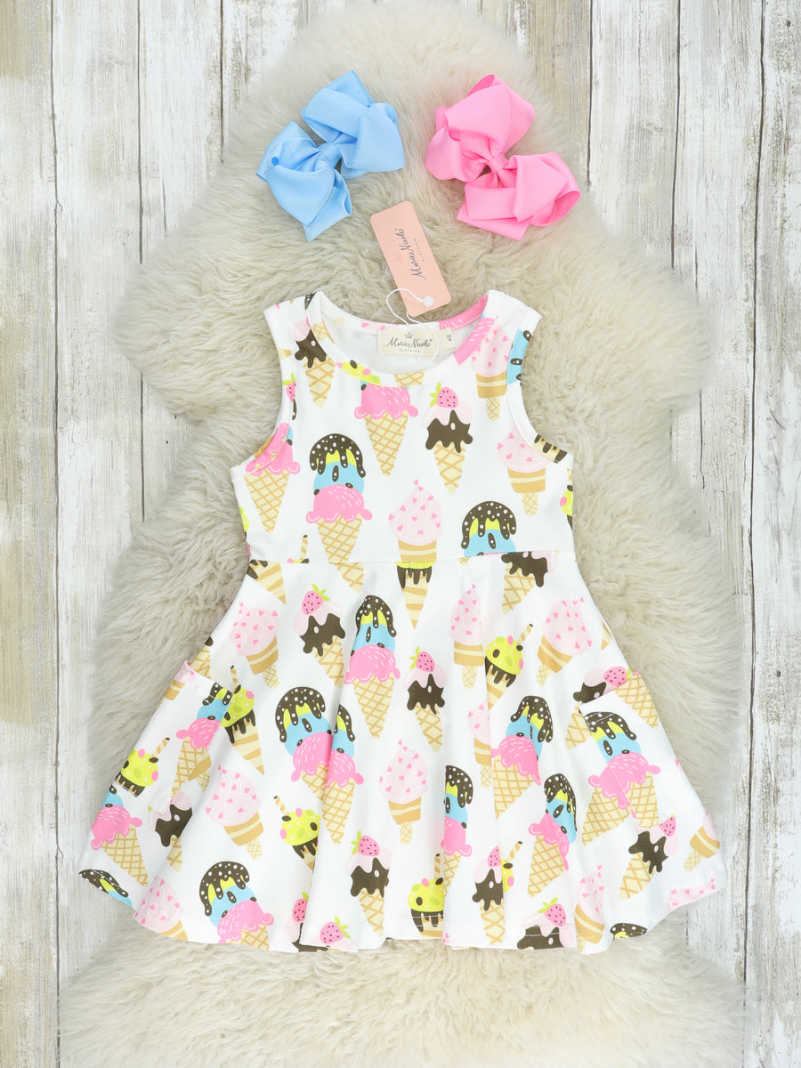 crochet top dress The Very Hungry Caterpillar™ Two Scoops Dress – Little Goodall
