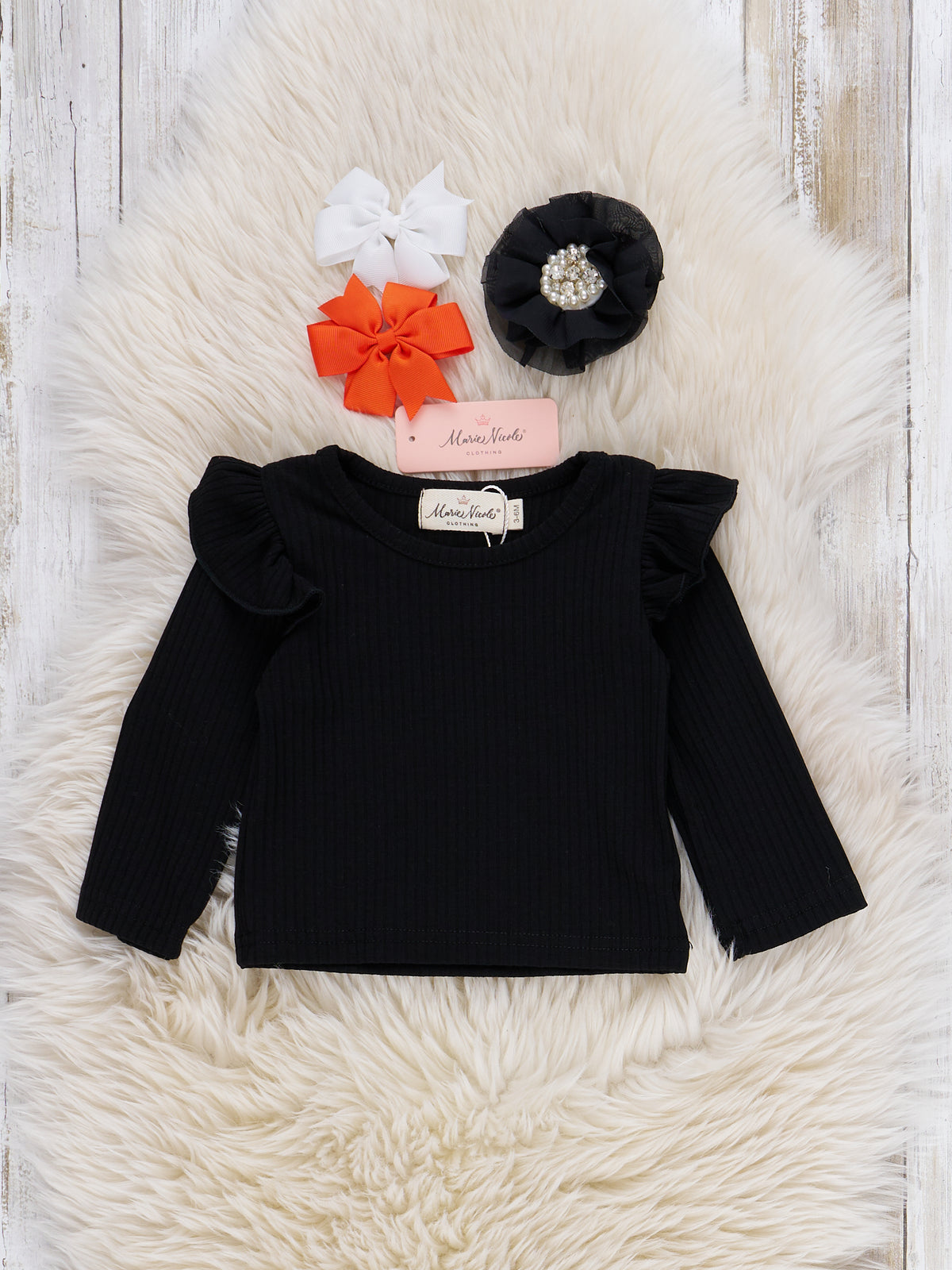Devious Jack-o-Lantern Embroidered Tulle Skirtall Set - Marie Nicole Clothing