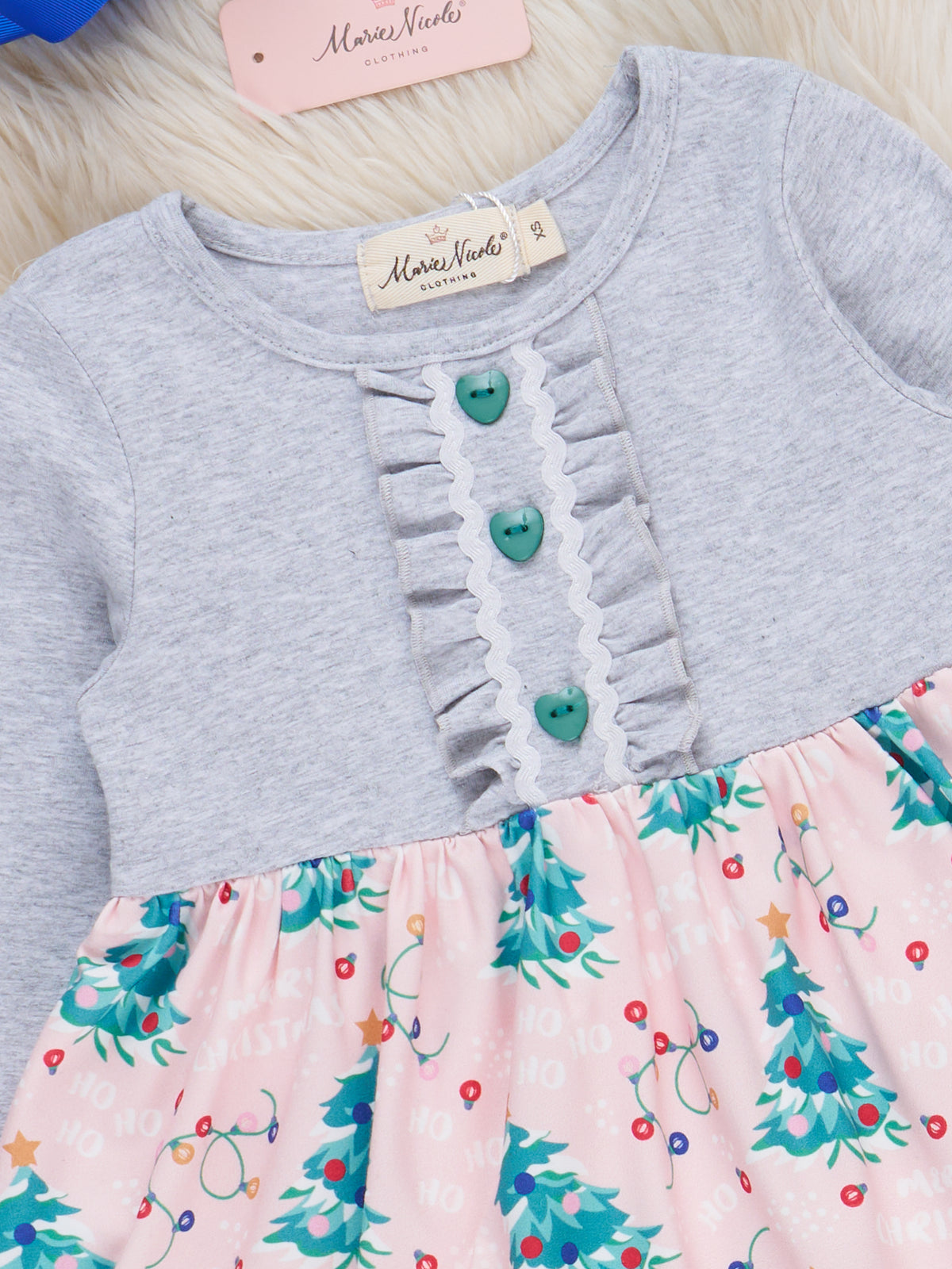 Christmas Cheer Tree Dress - Marie Nicole Clothing