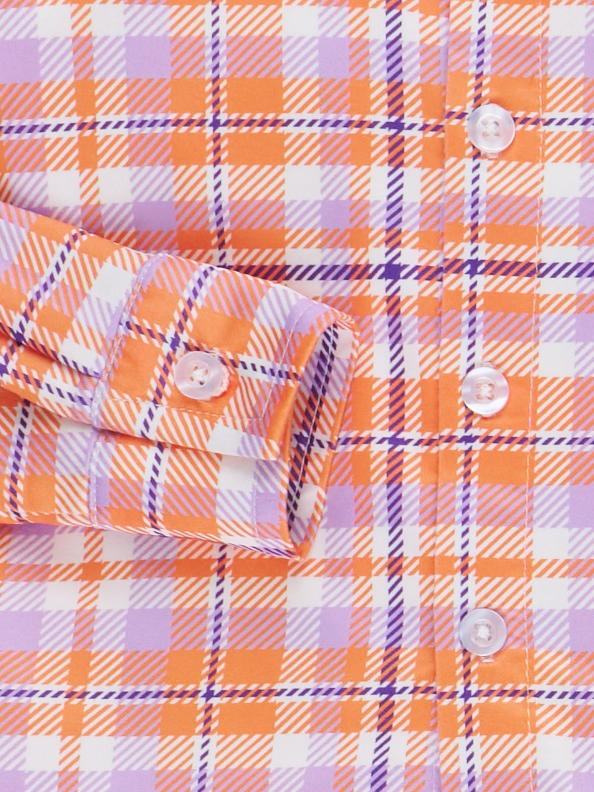 Jack-o'-Lantern Basket Embroidered Plaid Top - Marie Nicole Clothing
