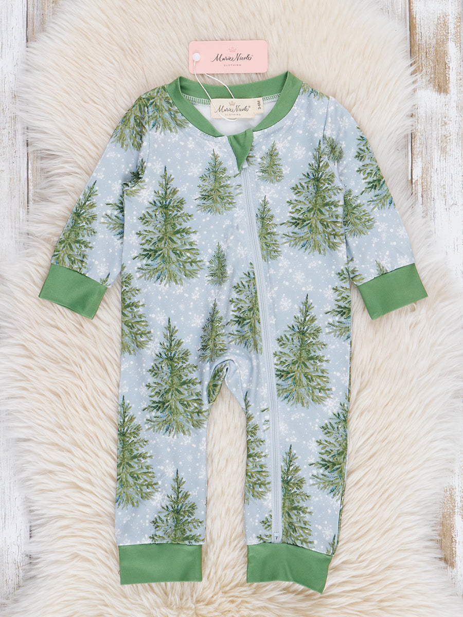Millie Snow Capped Mountains Pajama Set main image 0