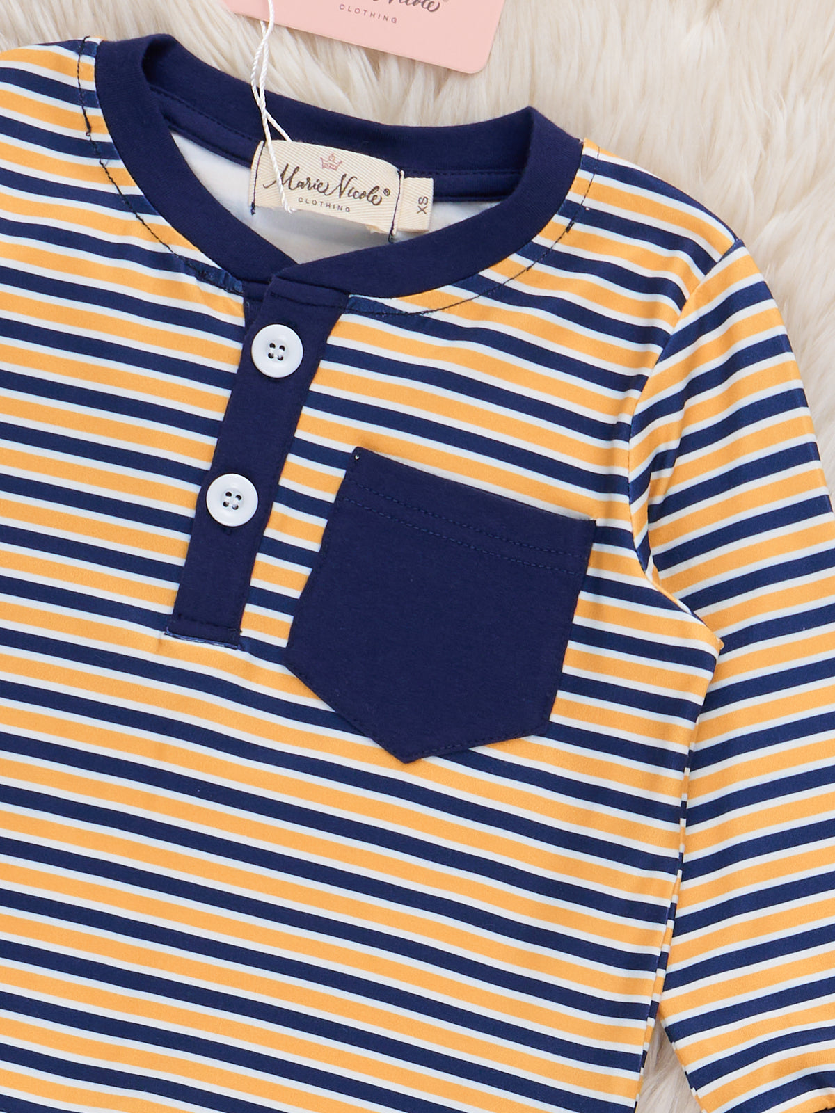 Midnight Blooms Pocket Shirt - Marie Nicole Clothing
