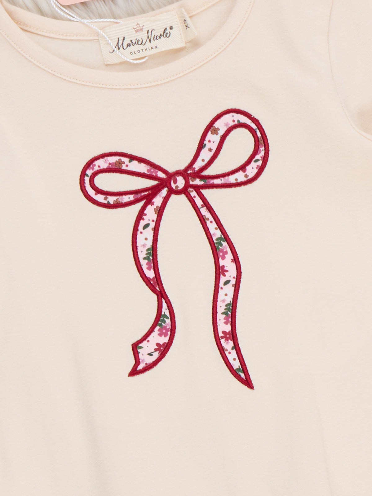Blooming Fall Bow Ruffle Outfit - Marie Nicole Clothing