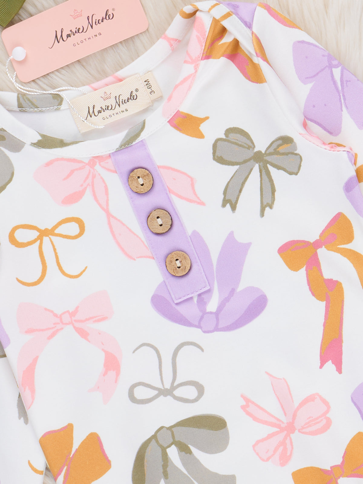 Bundle of Bows Knot Gown - Marie Nicole Clothing