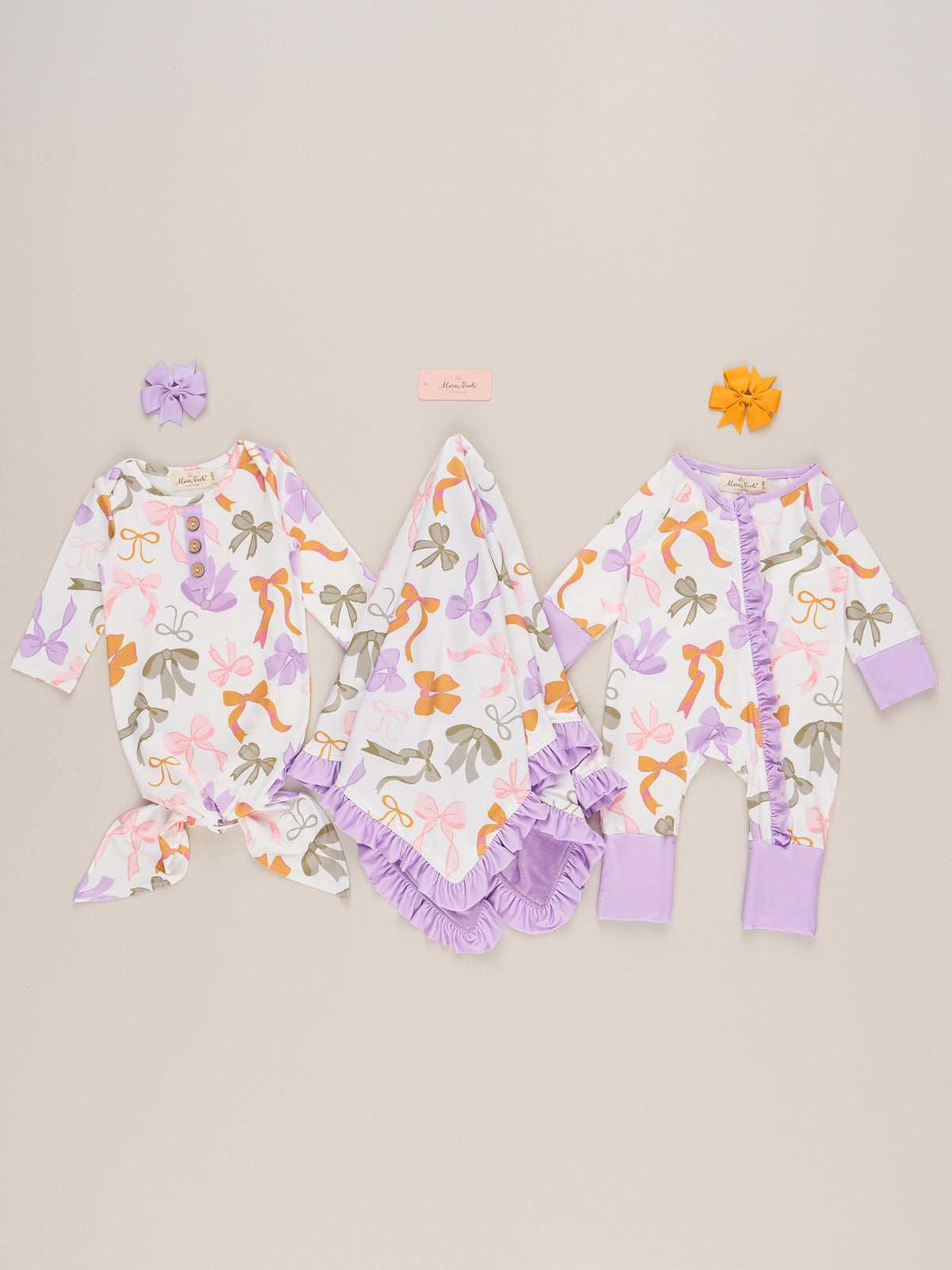 Bundle of Bows Knot Gown - Marie Nicole Clothing