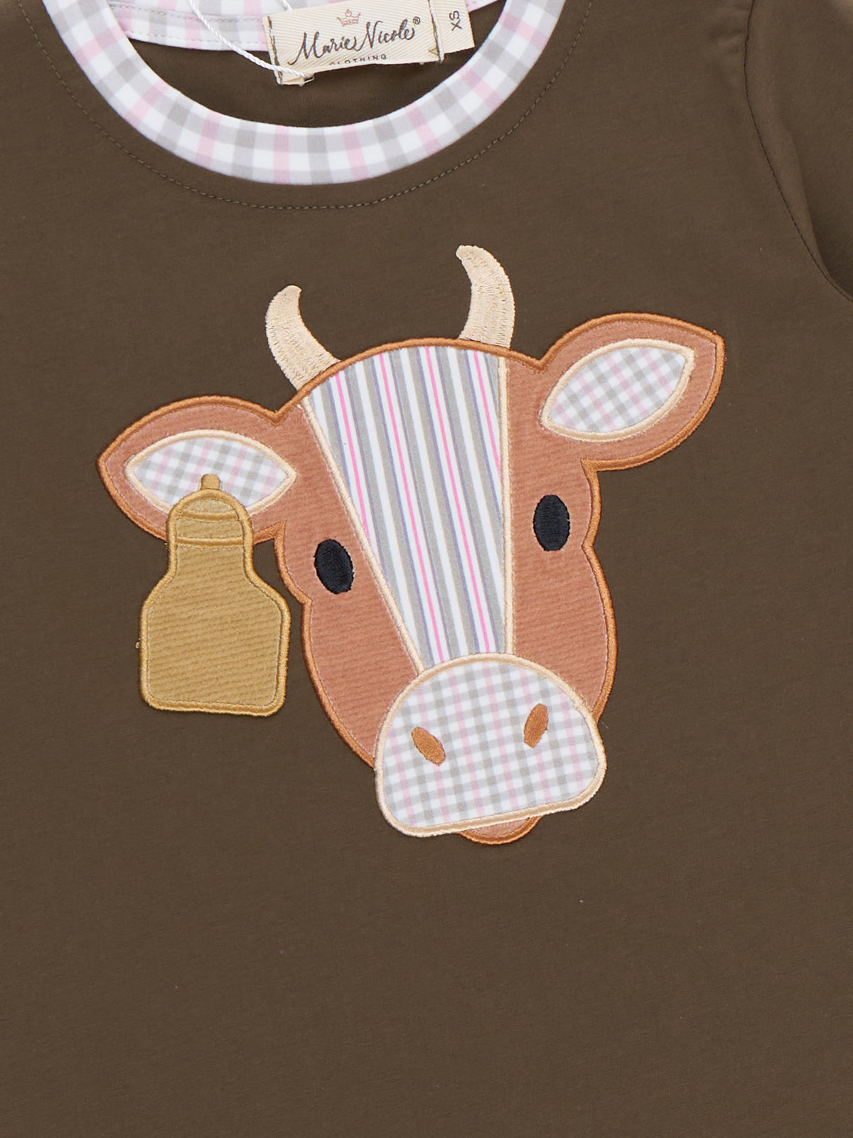 Cattle Ranch Layered Sleeve Top - Marie Nicole Clothing
