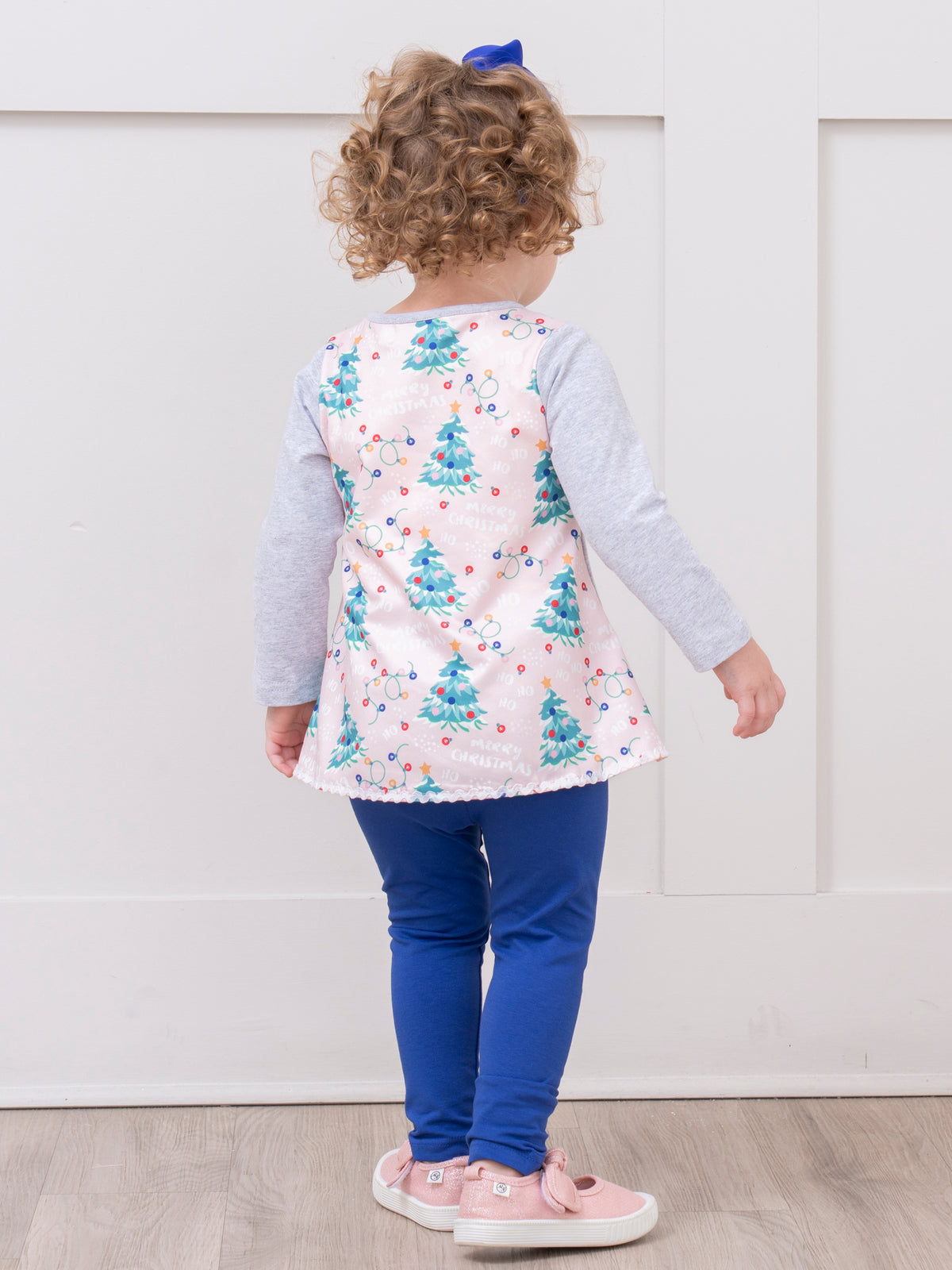 Christmas Cheer Tree Embroidered Outfit - Marie Nicole Clothing