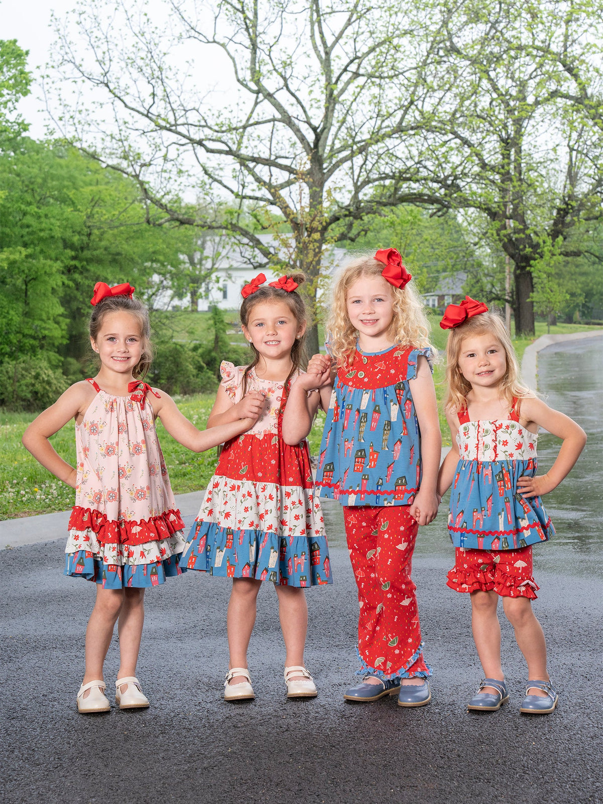 Storybook Lane Cupcake Ruffle Outfit - Marie Nicole Clothing