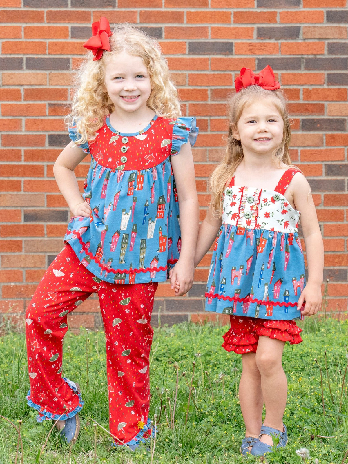 Storybook Lane Cupcake Ruffle Outfit - Marie Nicole Clothing