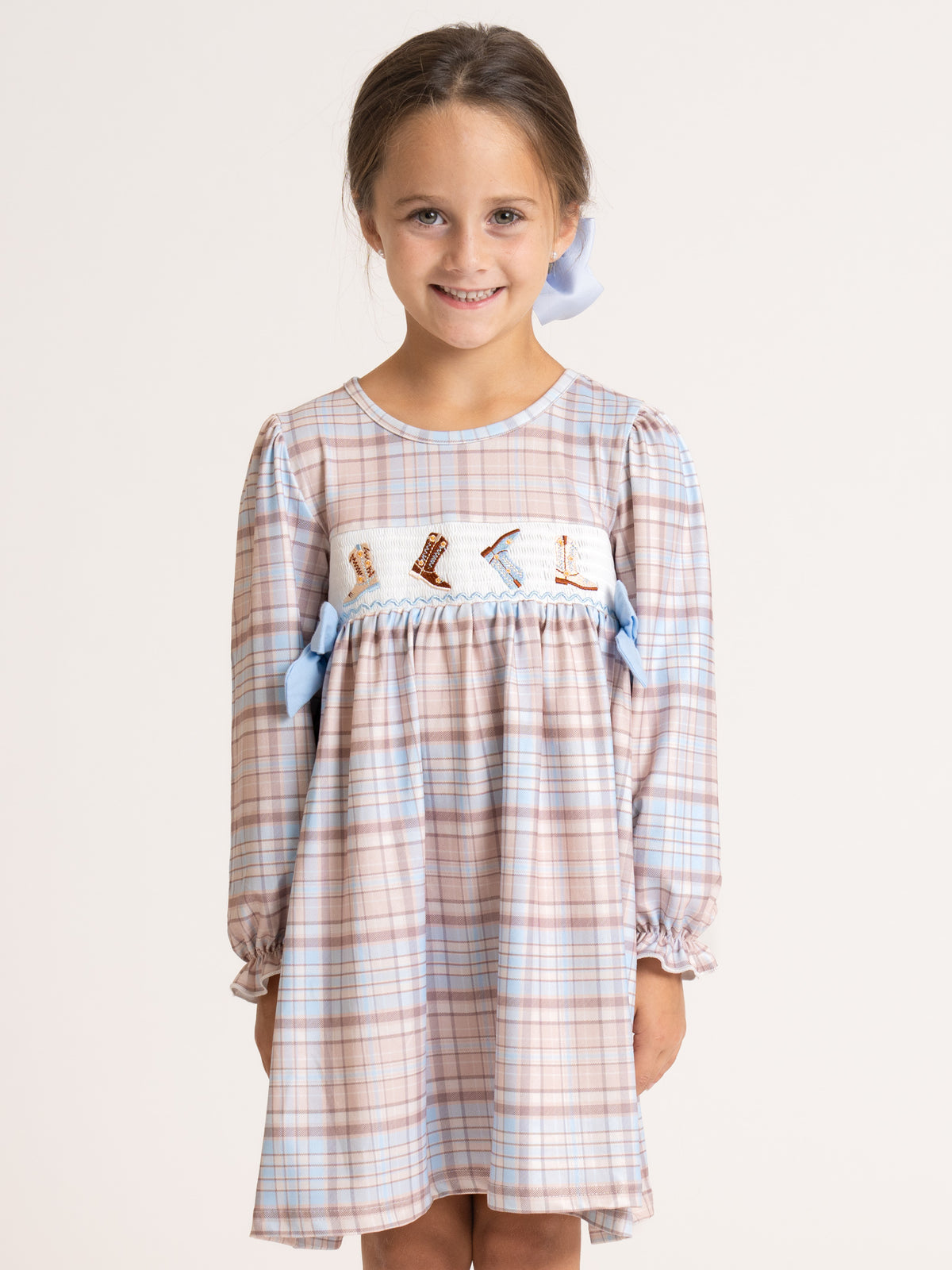 Step Into Adventure Embroidered Dress - Marie Nicole Clothing
