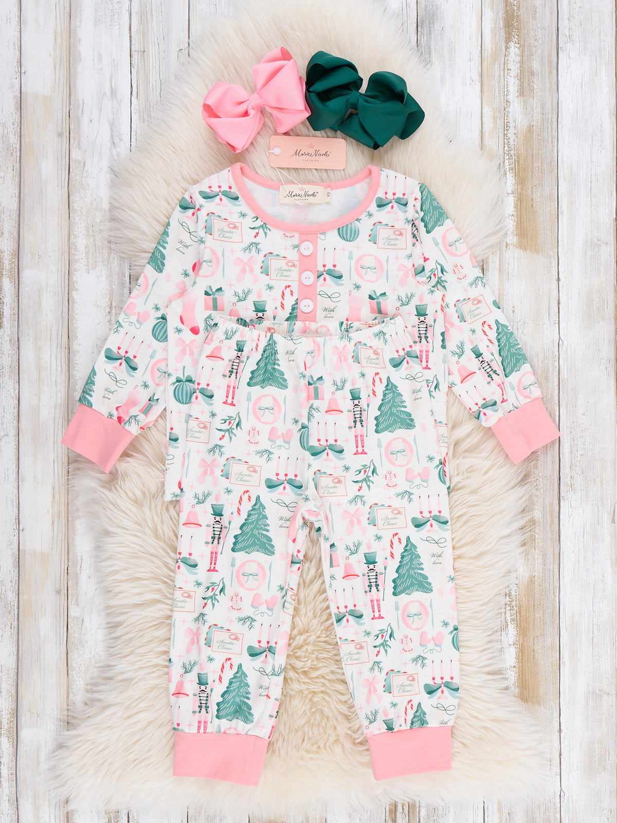 Nutcracker Nights Pajamas - Marie Nicole Clothing