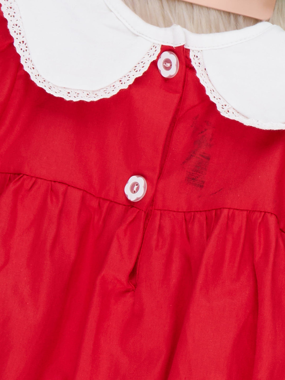 Keepsake Embroidered Scalloped Collar Bubble Romper - Marie Nicole Clothing
