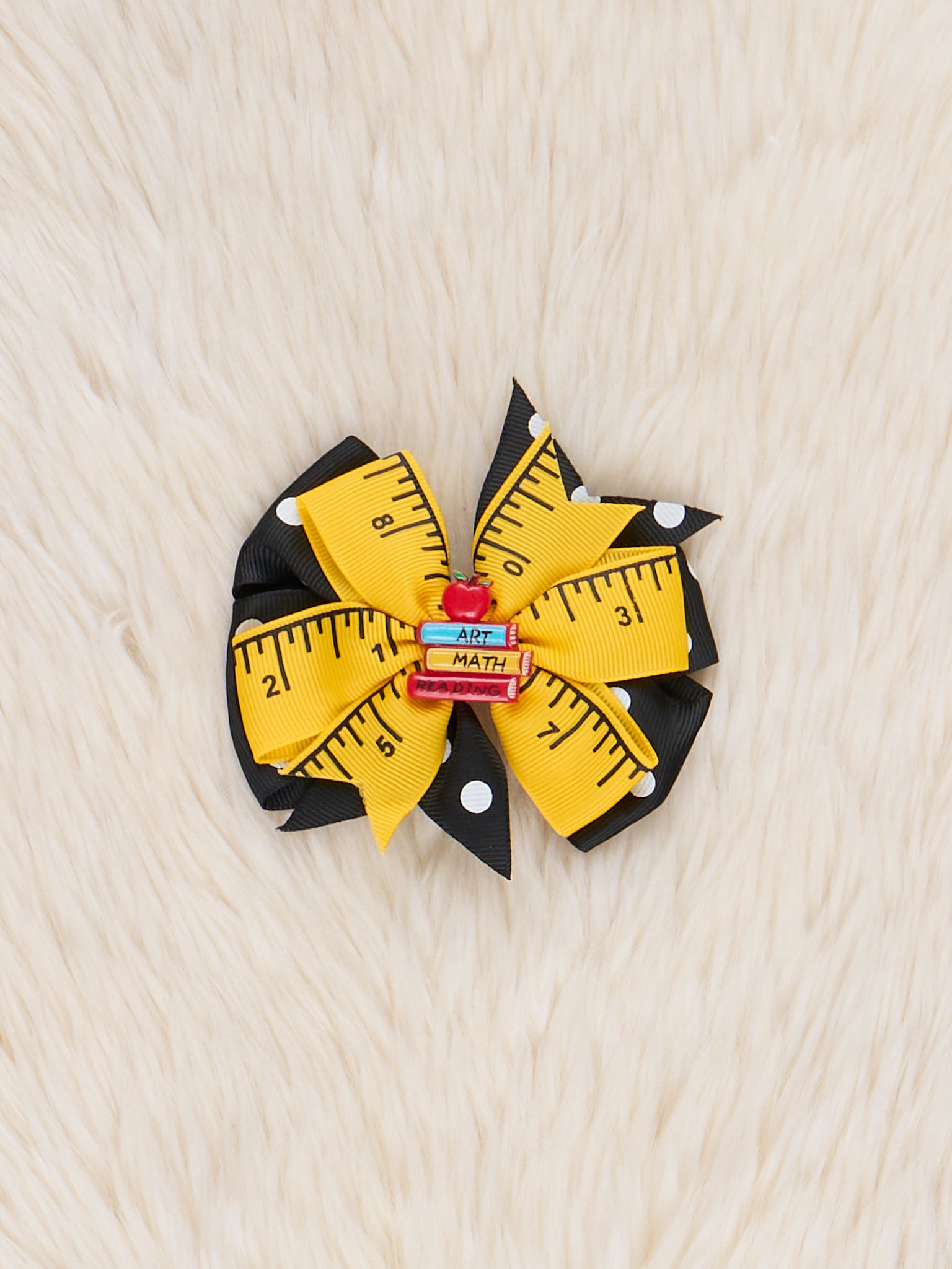 Measuring Success Ribbon Bow - Marie Nicole Clothing