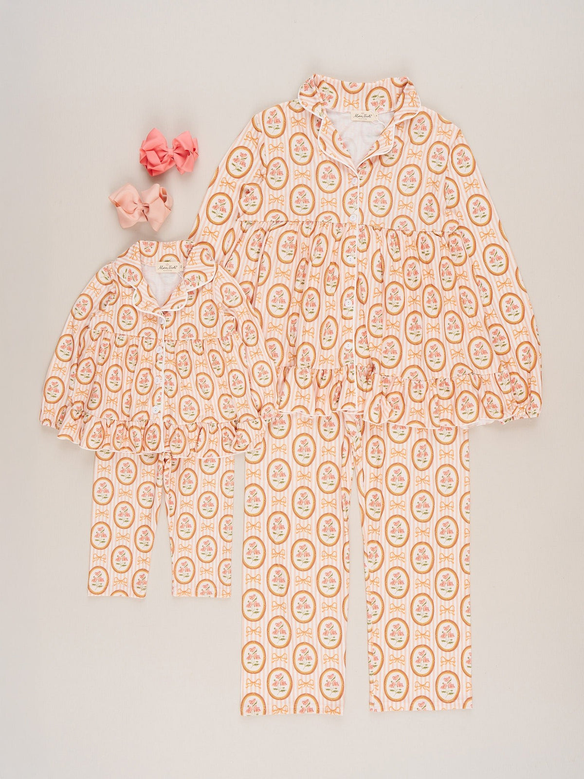 Paisley Swirl Pajamas - Marie Nicole Clothing
