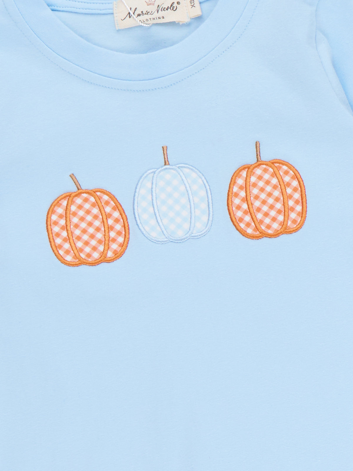 Pumpkin Patch Days Embroidered Outfit - Marie Nicole Clothing