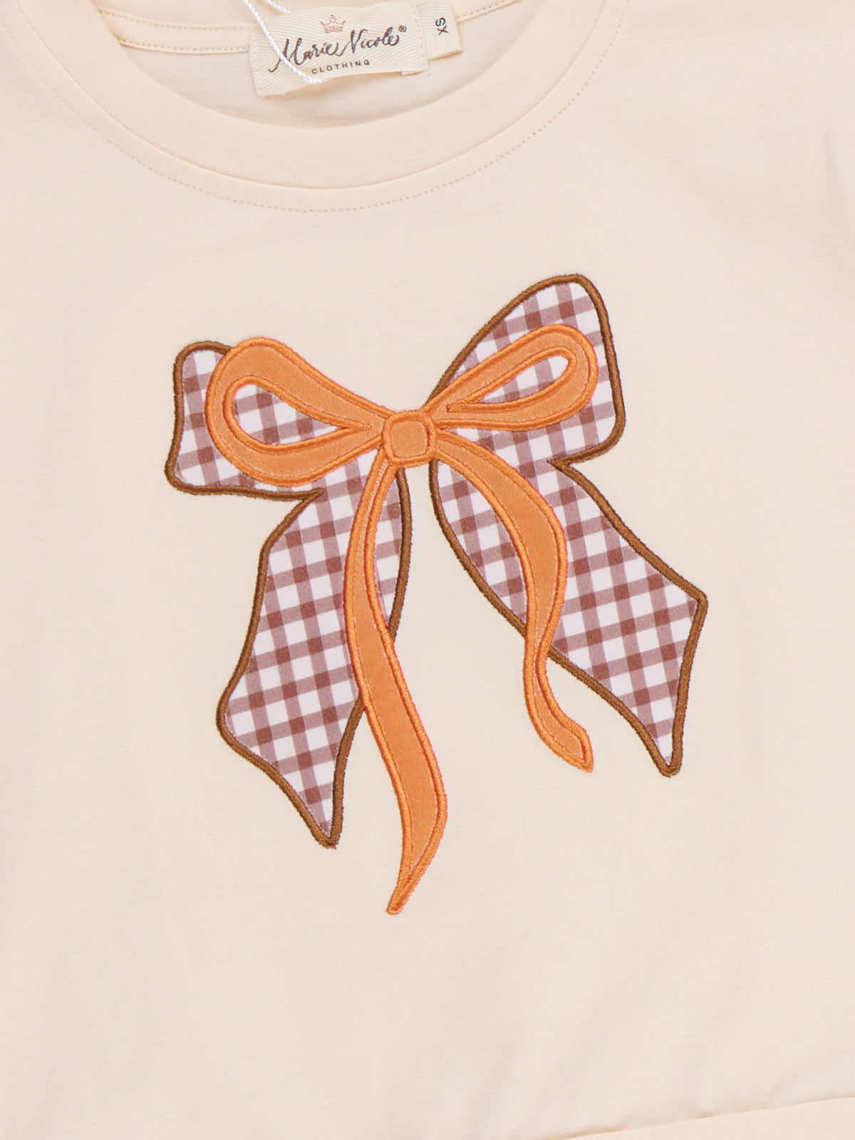 Ribbon Charm Bow Ruffle Outfit - Marie Nicole Clothing