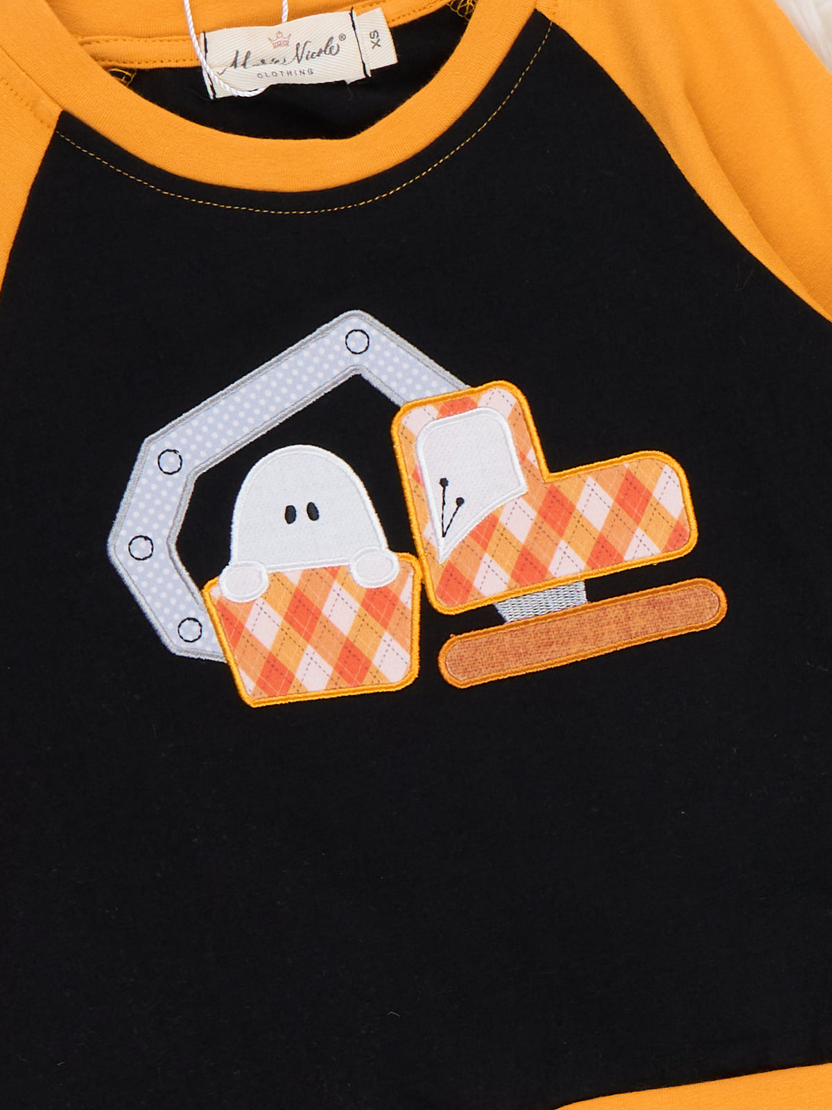 Boo Crew Builders Embroidered Top - Marie Nicole Clothing