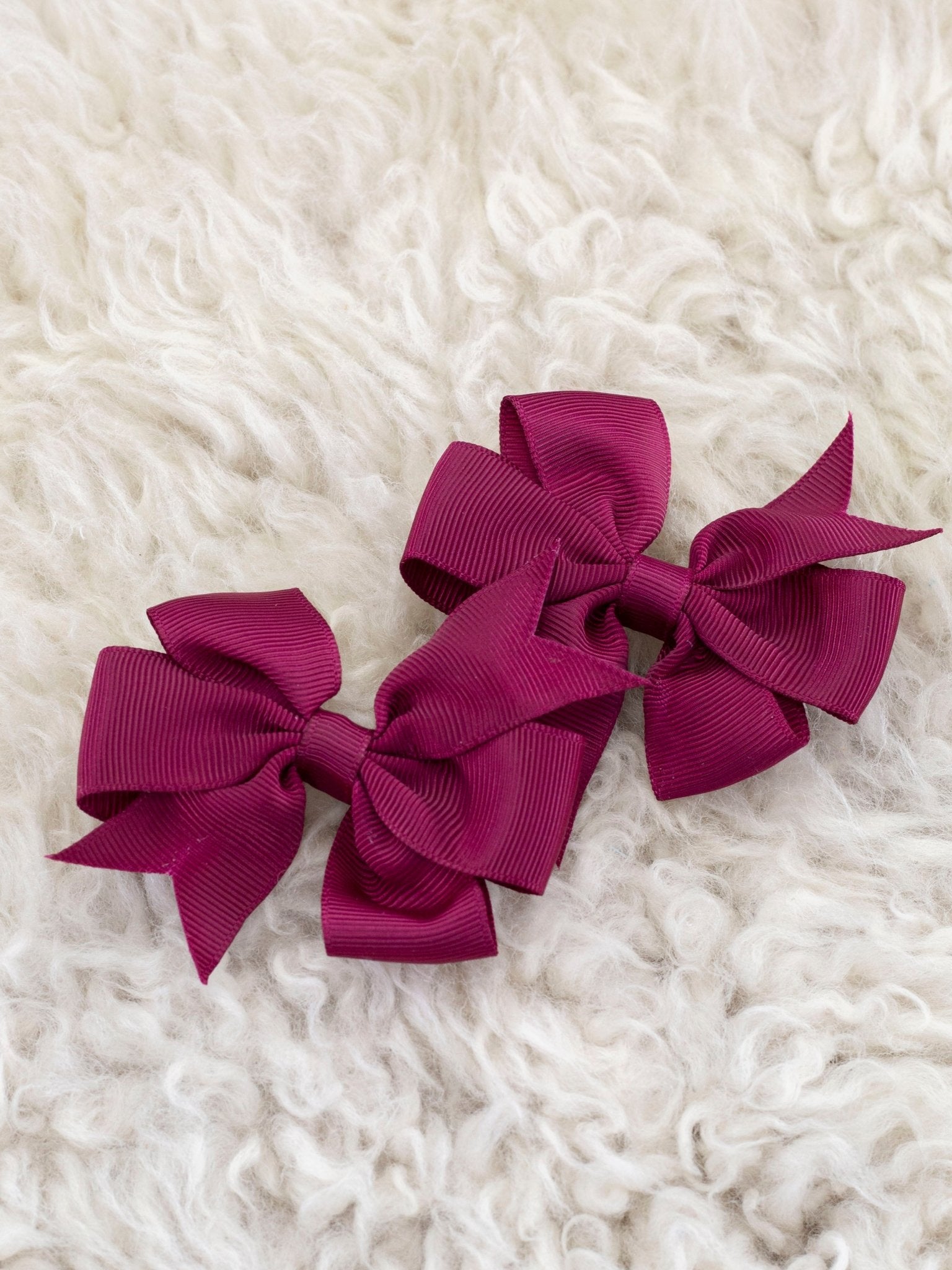 Ribbon Bow 3 Inch - 2 Pack - Marie Nicole Clothing