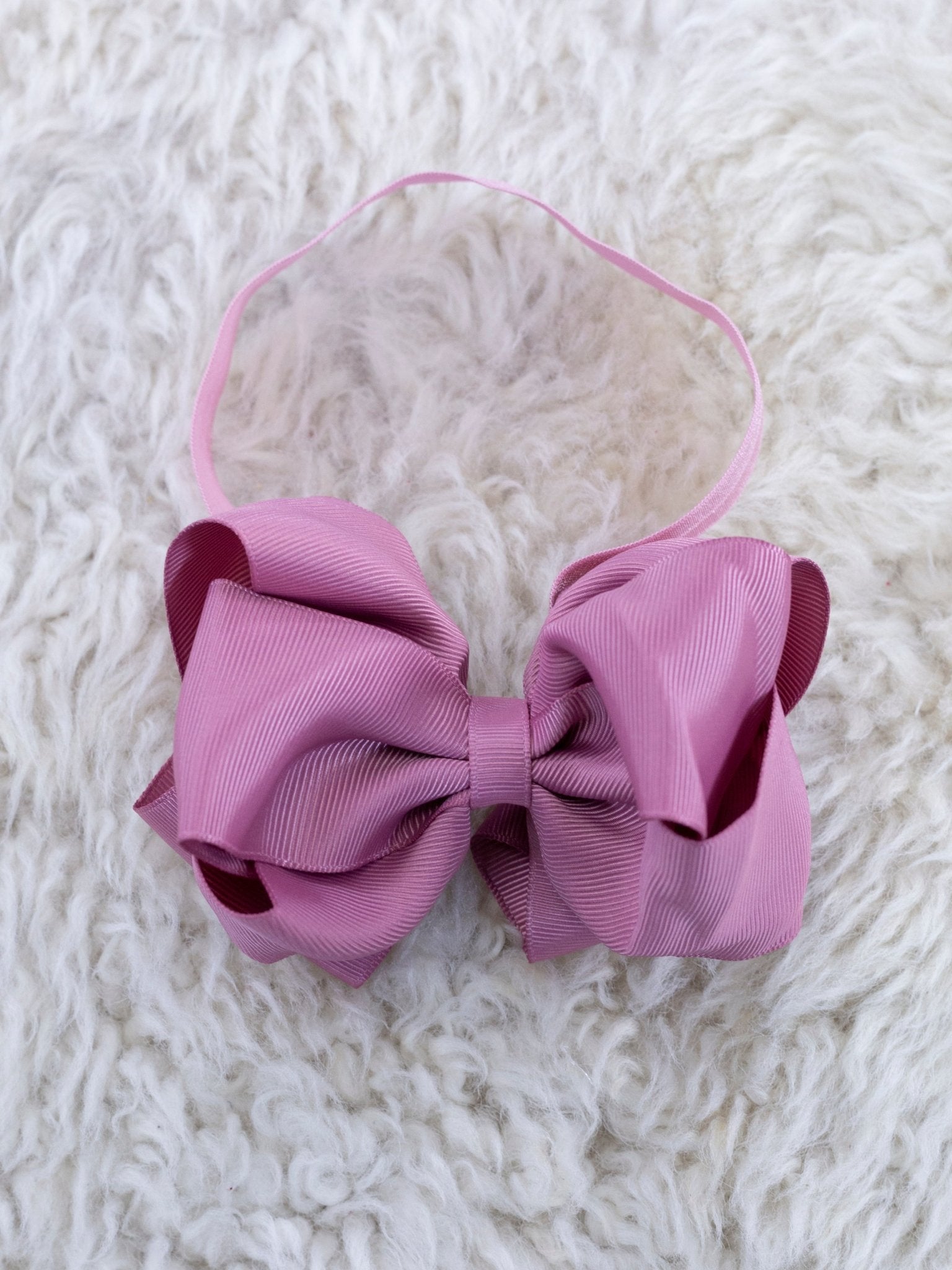 Double Layer Bow Headband 5 Inch - 29 Colors Available - Marie Nicole Clothing
