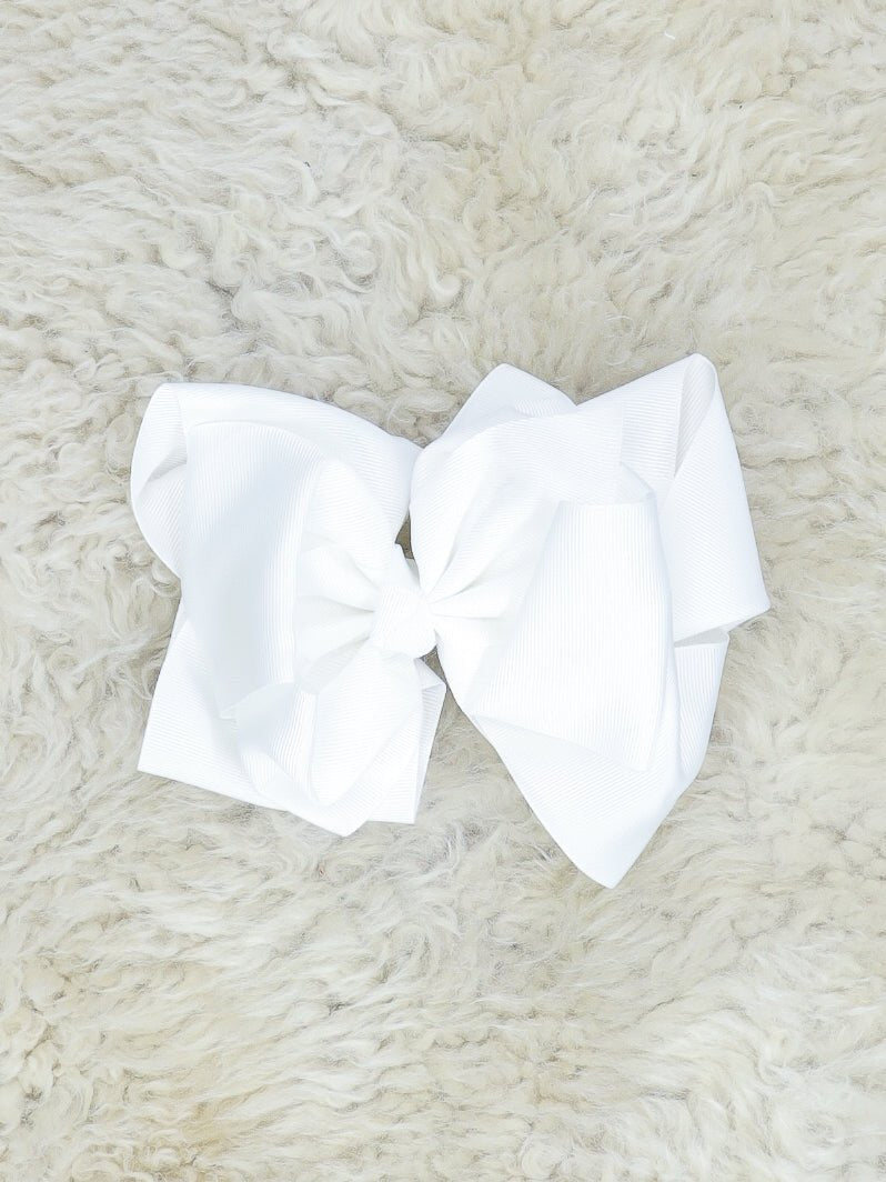 Double Layer Bows 6.5 Inch - 40 Colors Available - Marie Nicole Clothing