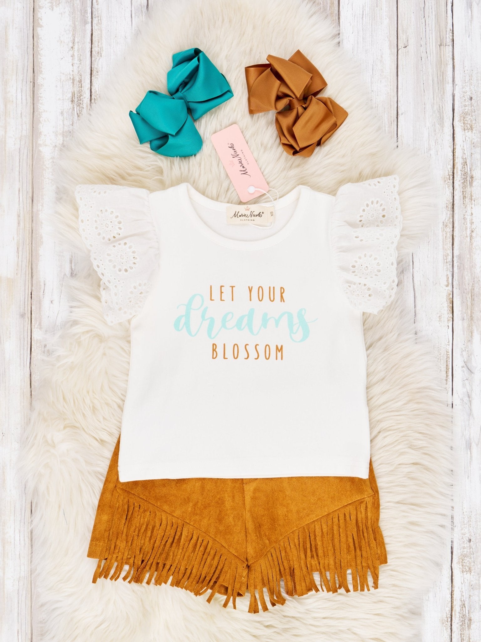"Dreams Blossom" Fringe Outfit - Marie Nicole Clothing