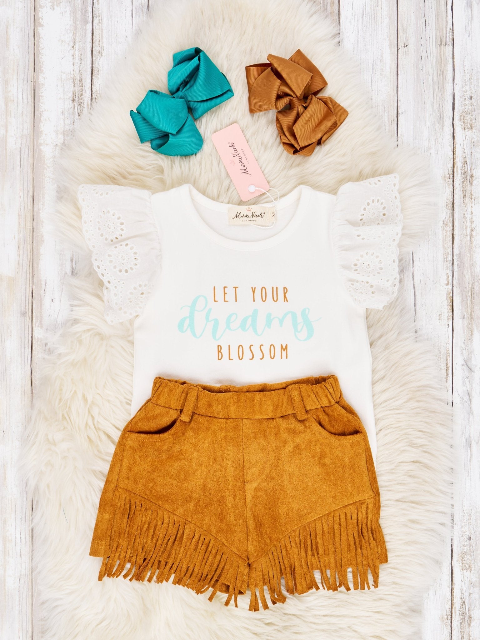 "Dreams Blossom" Fringe Outfit - Marie Nicole Clothing