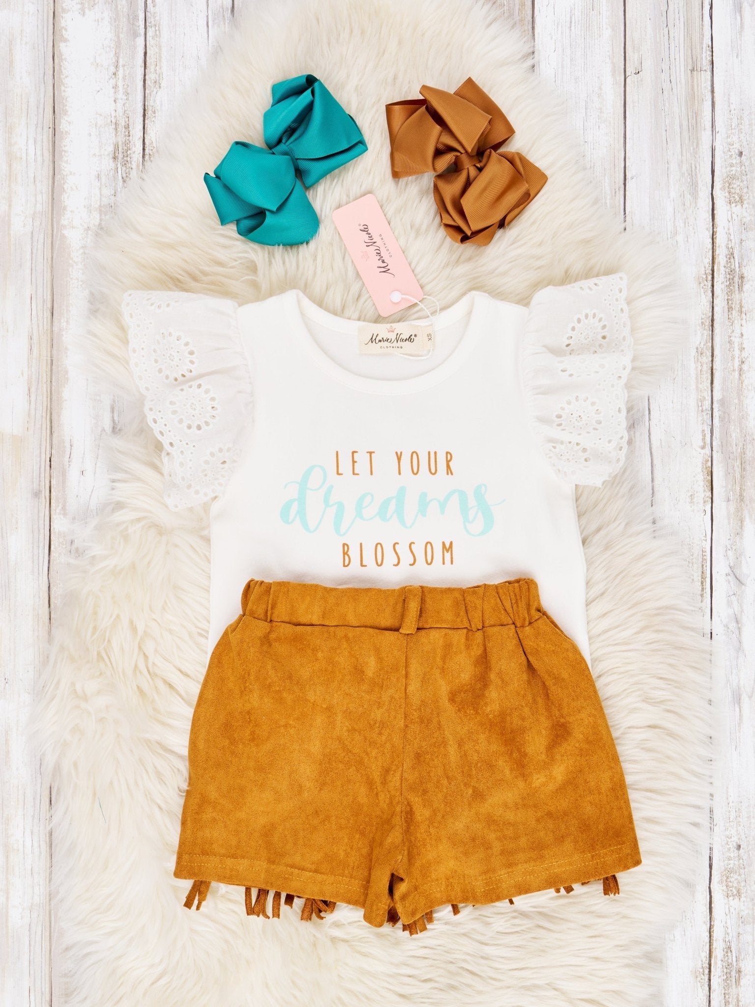 "Dreams Blossom" Fringe Outfit - Marie Nicole Clothing