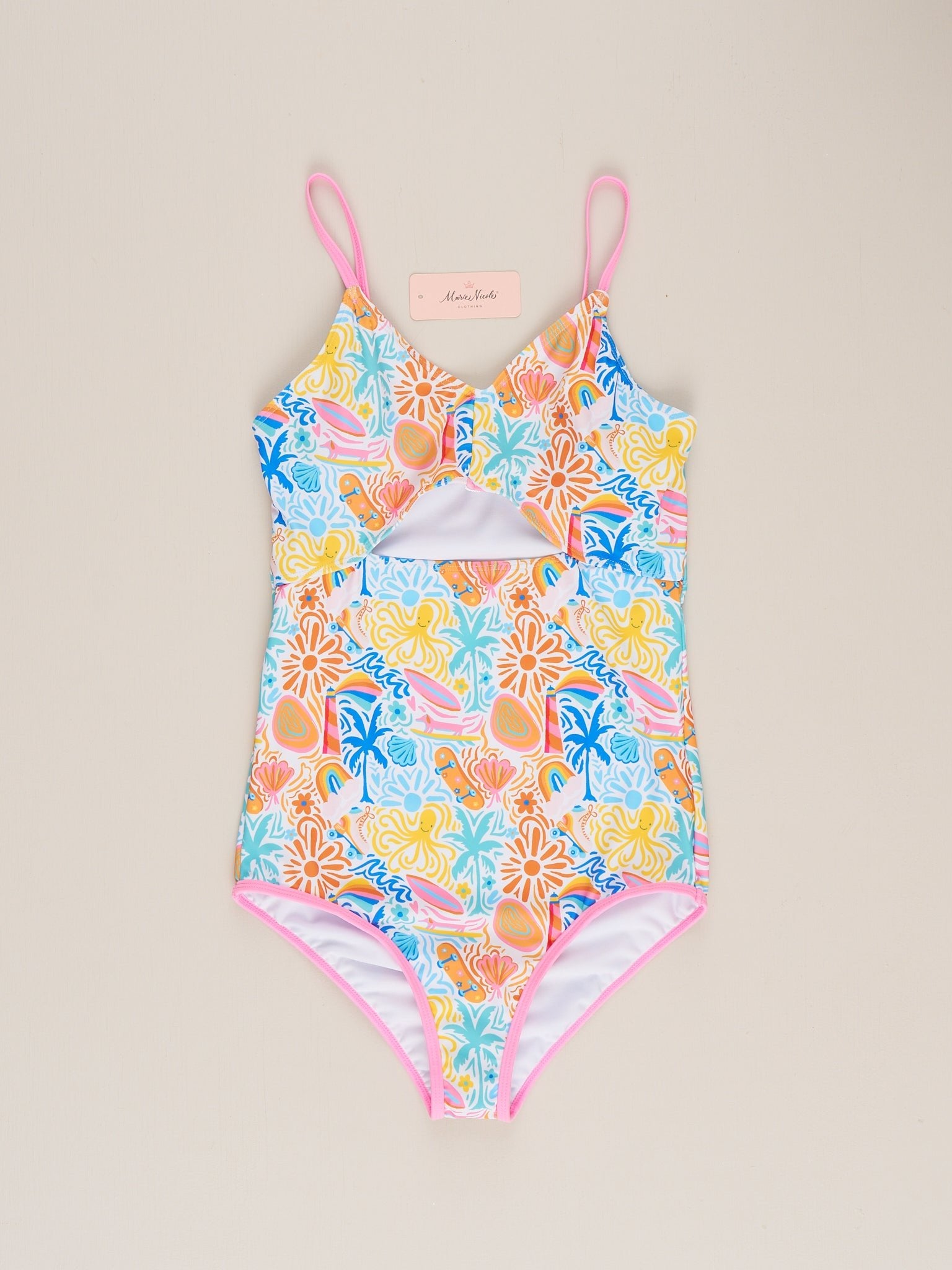 Family Tropical Beach Swimsuit - Mom - Marie Nicole Clothing