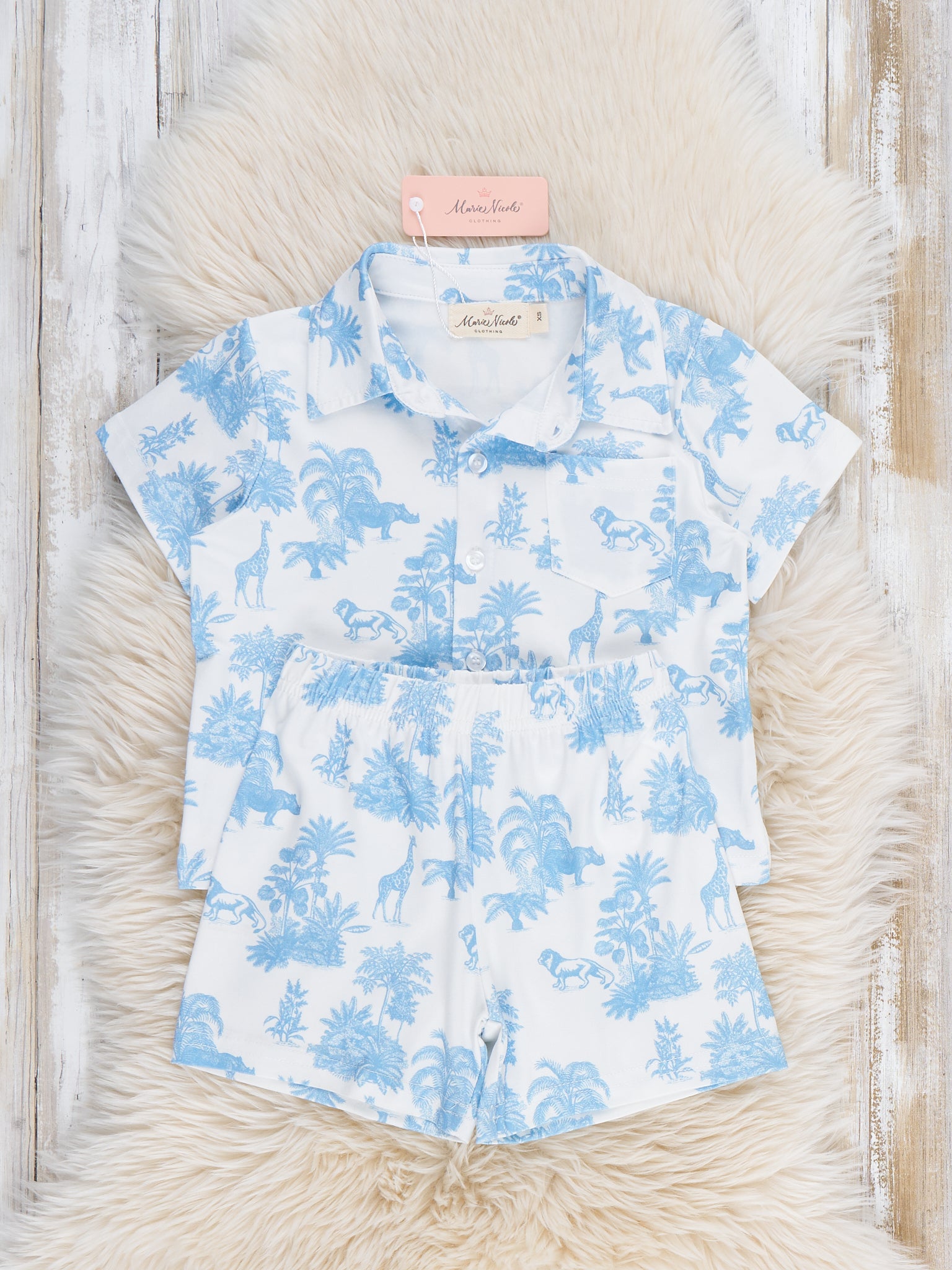 Island Breeze Palm Outfit - Marie Nicole Clothing