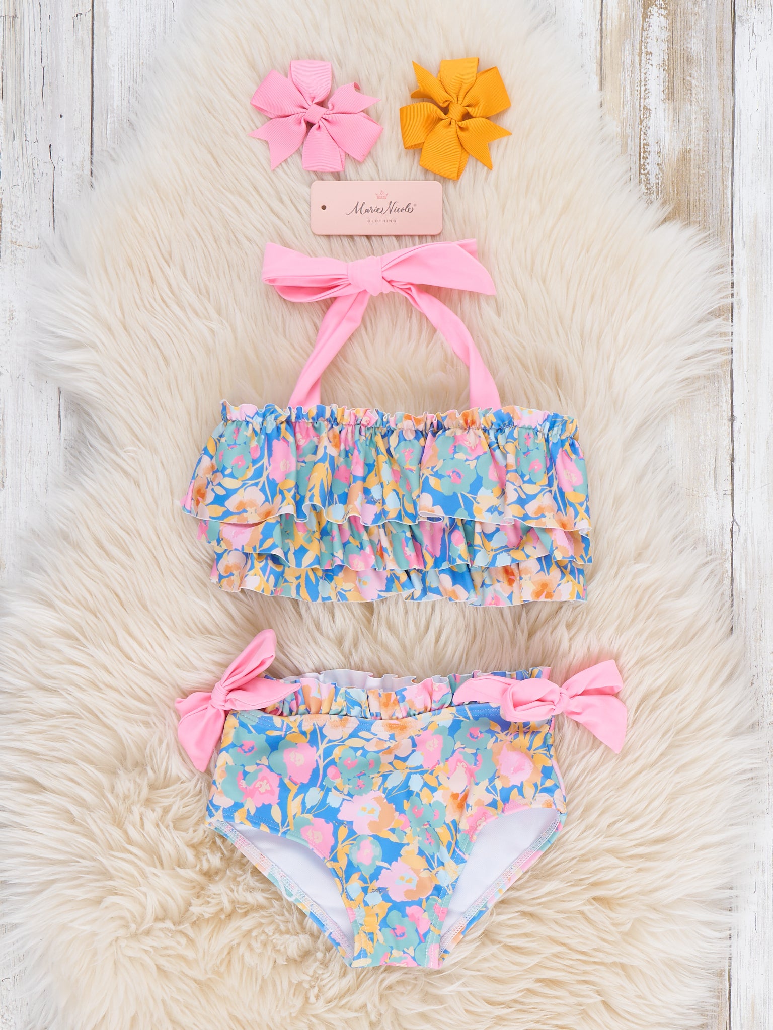 Little Blossoms Splash Swimsuit - Marie Nicole Clothing