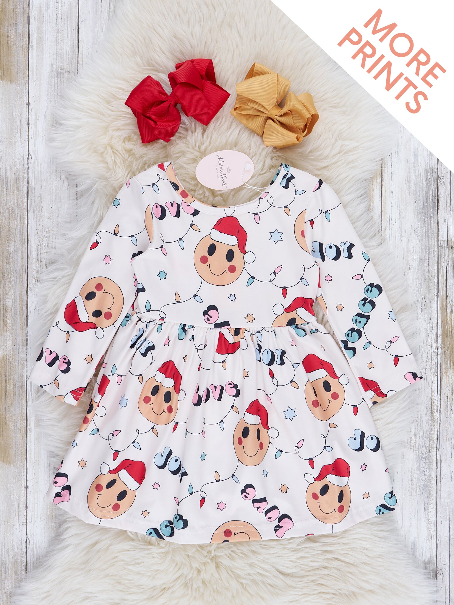 holiday swing dress Women's Christmas Print Midi Dress Santa Reindeer Snowflake Long Sleeve  Casual Loose Fit Holiday Swing Dress at Amazon Women's Clothing store