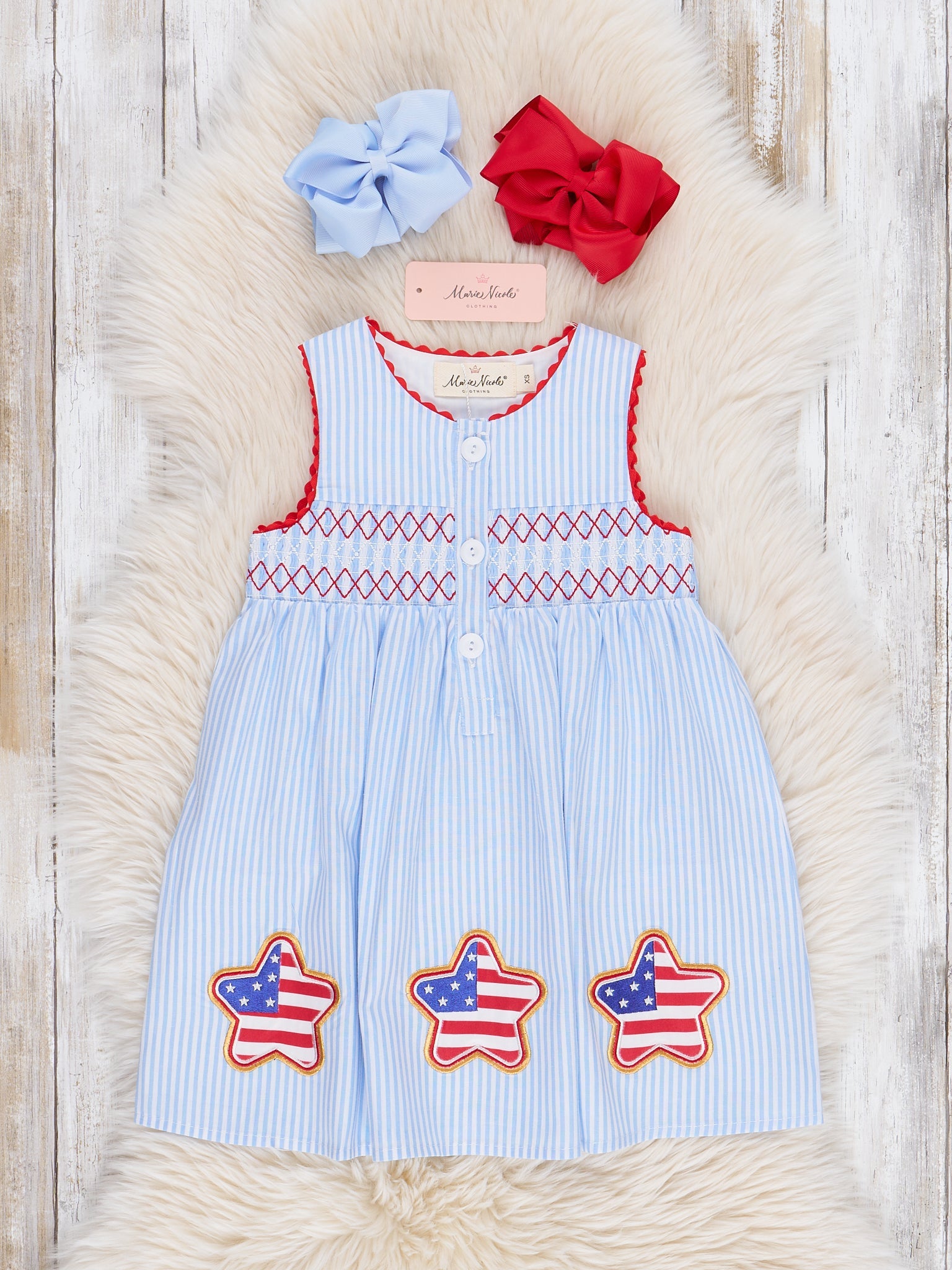 Holiday Smocked Marie Nicole Clothing Holiday Smocked Marie Nicole Clothing