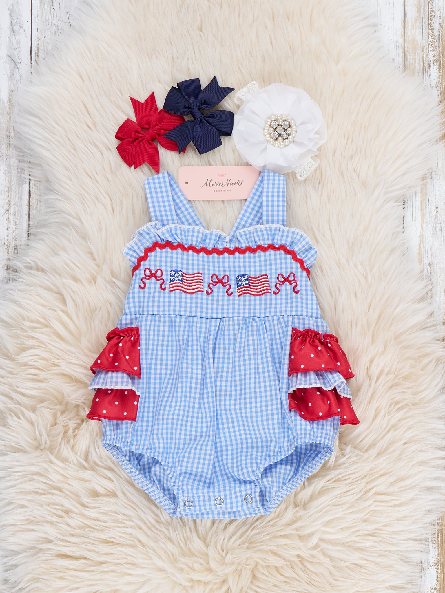 Holiday Rompers  Marie Nicole Clothing