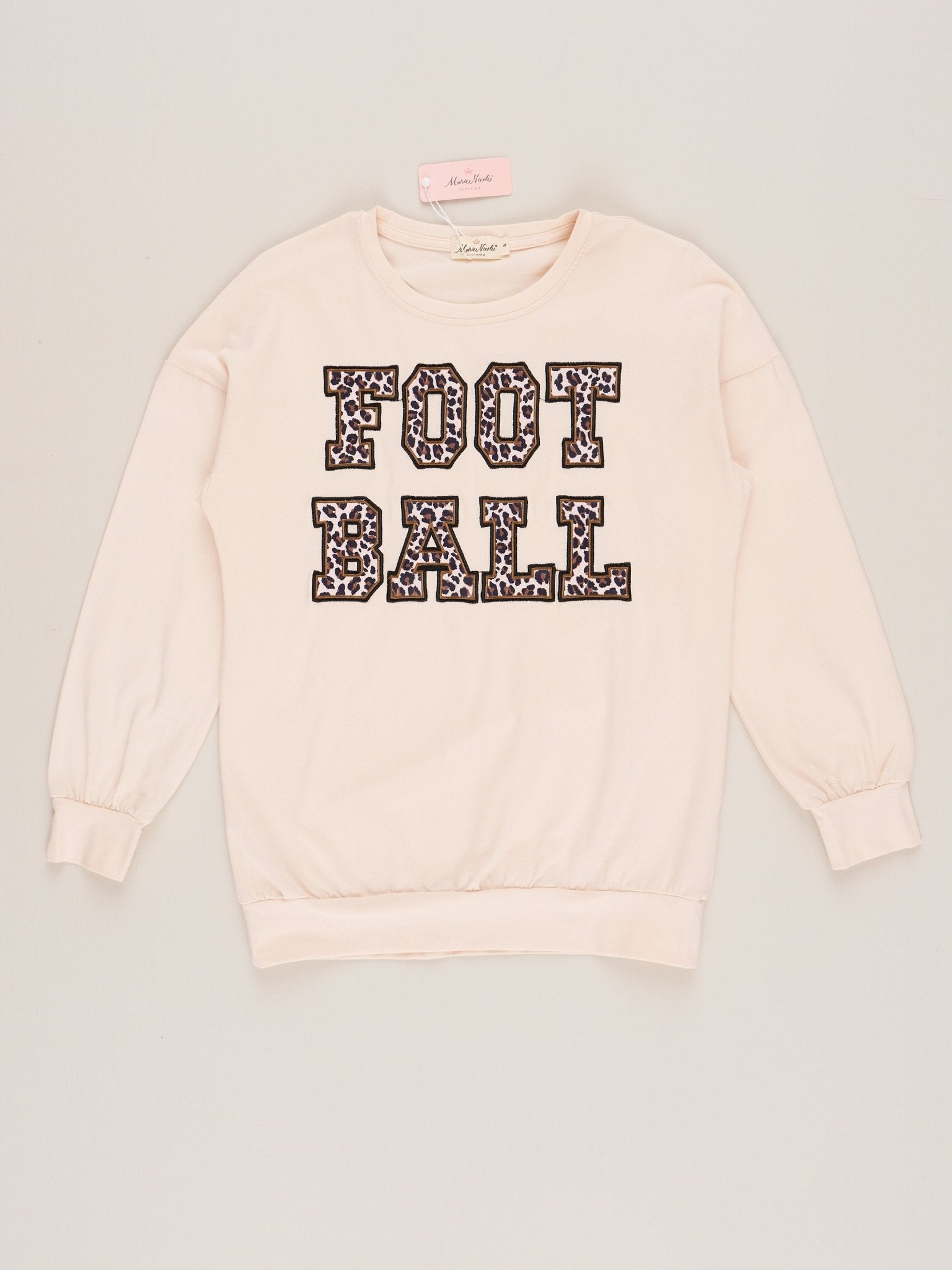 Mom & Me "Football" Puff Letters Shirt - Marie Nicole Clothing