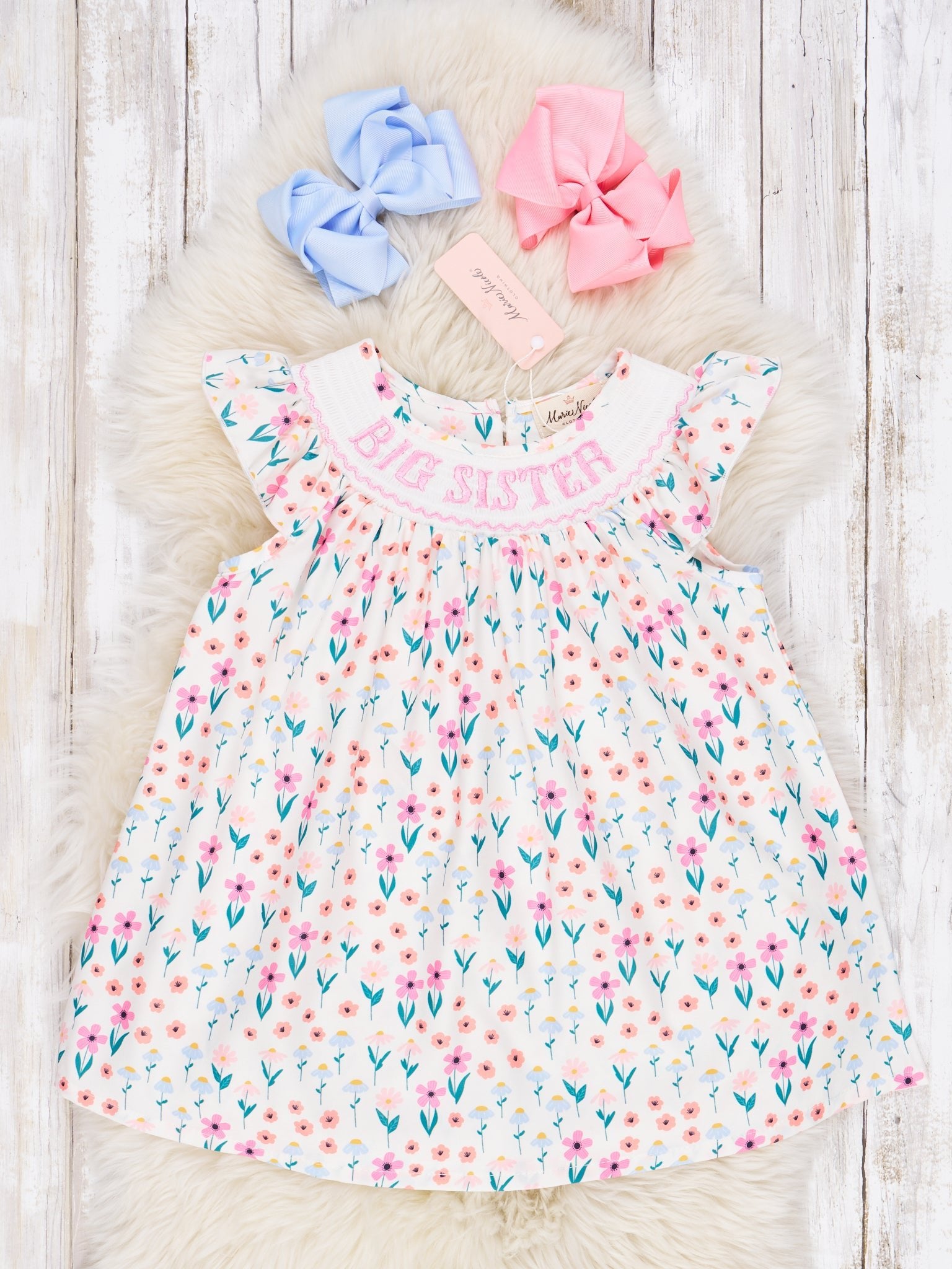 Smocked Floral Smocked Floral