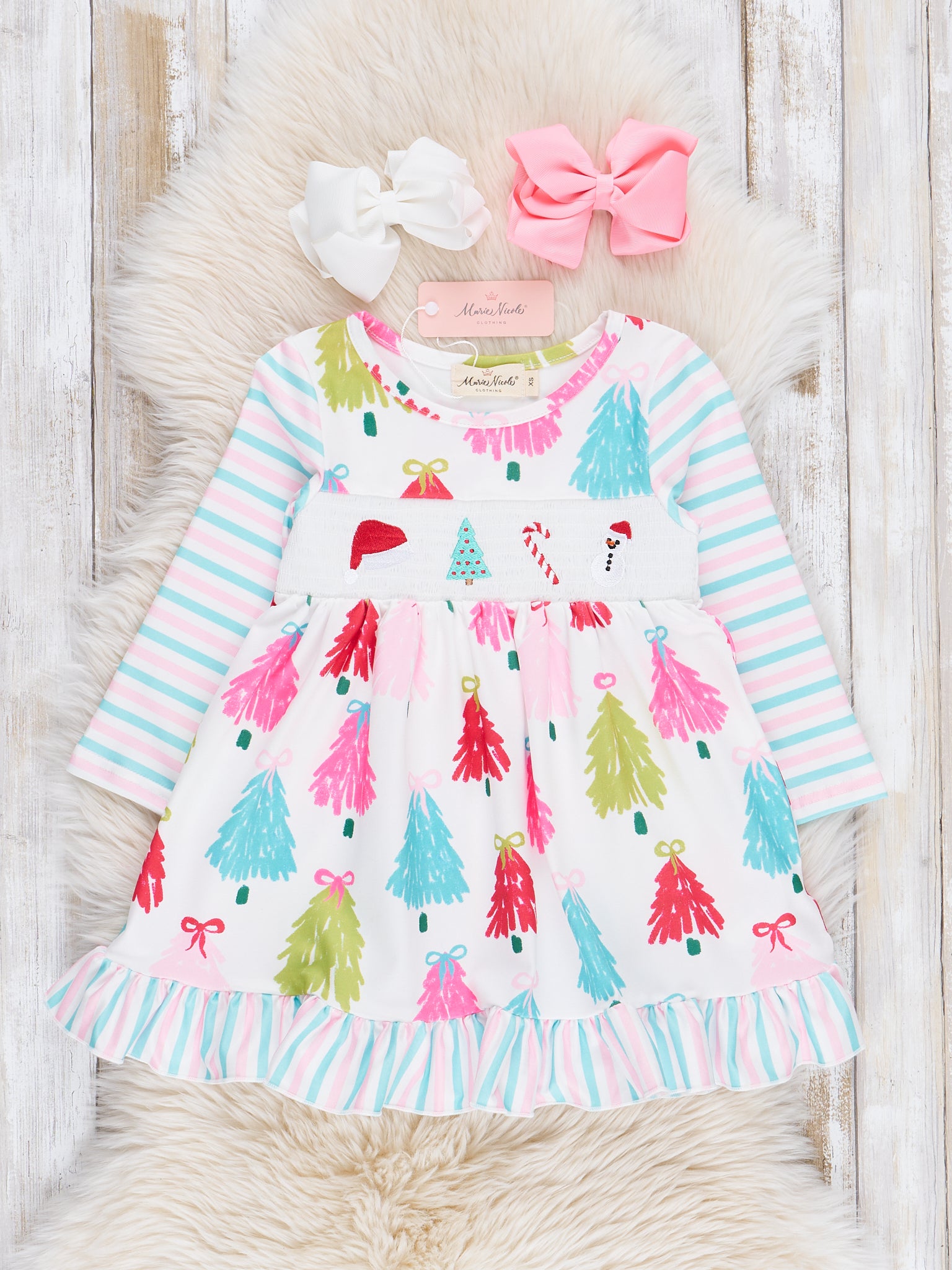 Christmas Tree Baby Smocked Christmas Dress Smocked Christmas Tree Doodles Ruffle Dress Christmas Tree Baby Smocked Christmas Dress Smocked Christmas Tree Doodles Ruffle Dress