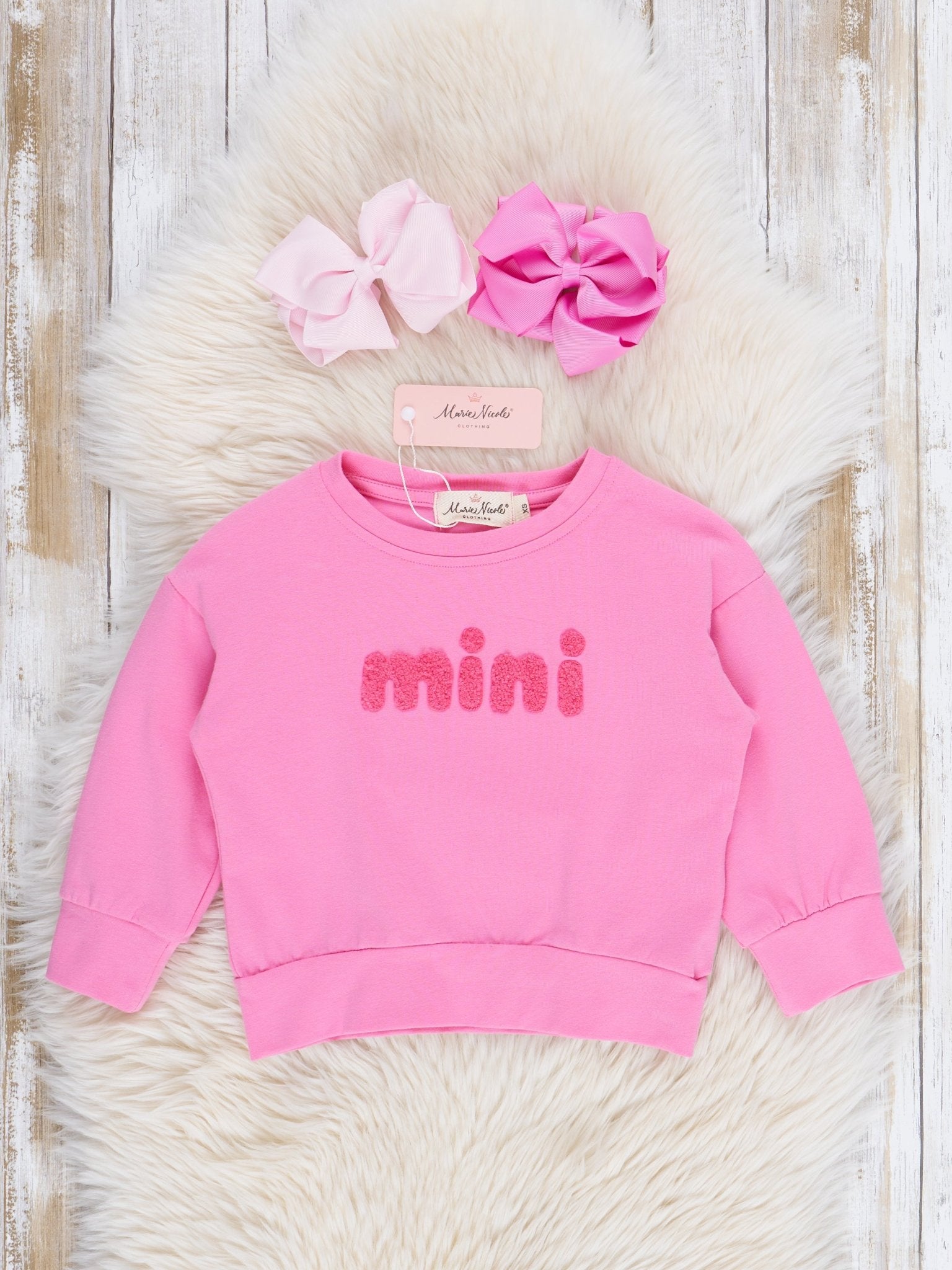 Hot Pink "Mini" Shirt - Marie Nicole Clothing