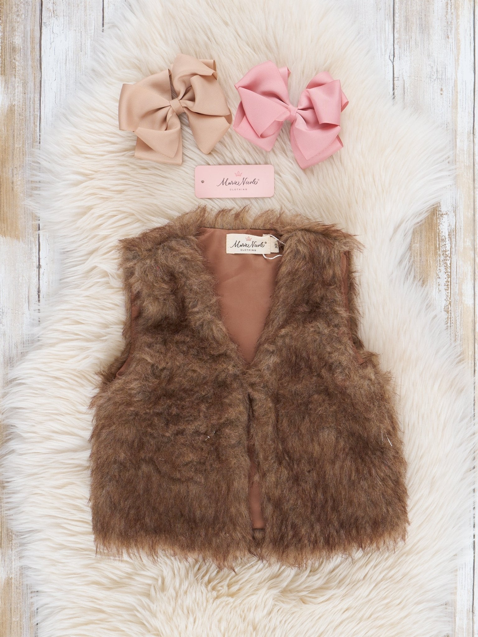 Pink Garden Bell Bottoms 3 Piece Set - Marie Nicole Clothing