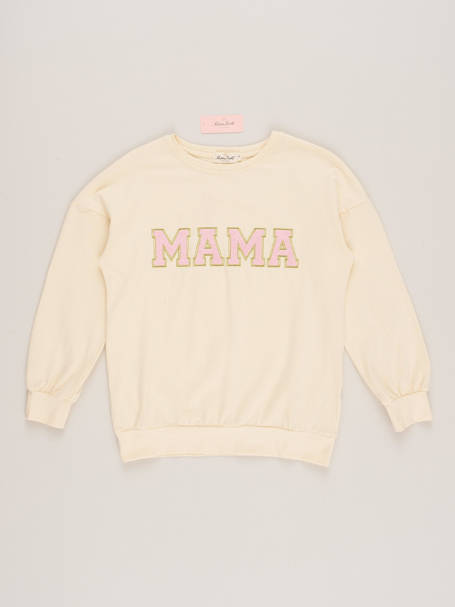 Mom & Me Cream Mama/Mini Shirt - Marie Nicole Clothing