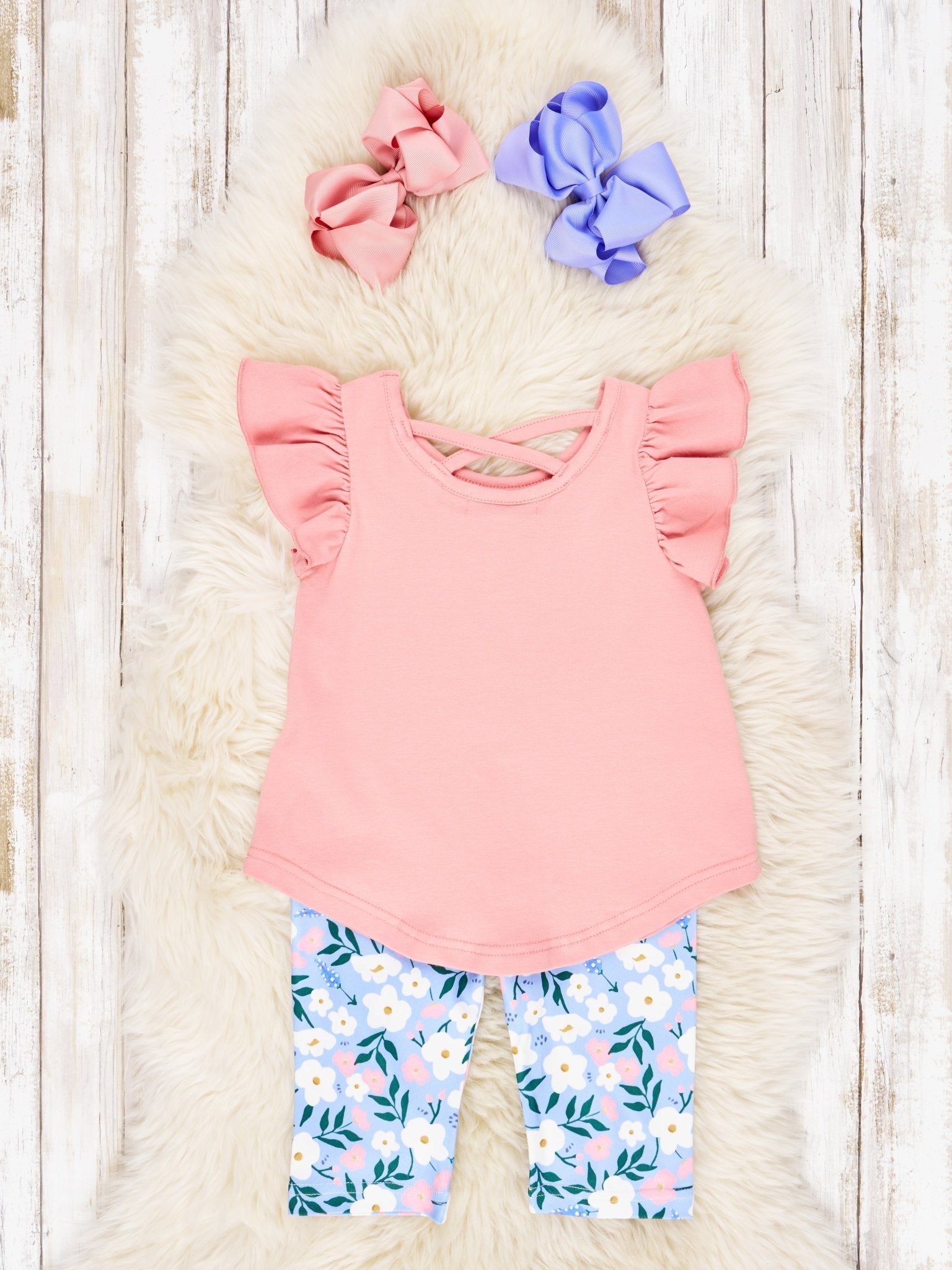"Thank You Mom" Capri Outfit - Marie Nicole Clothing