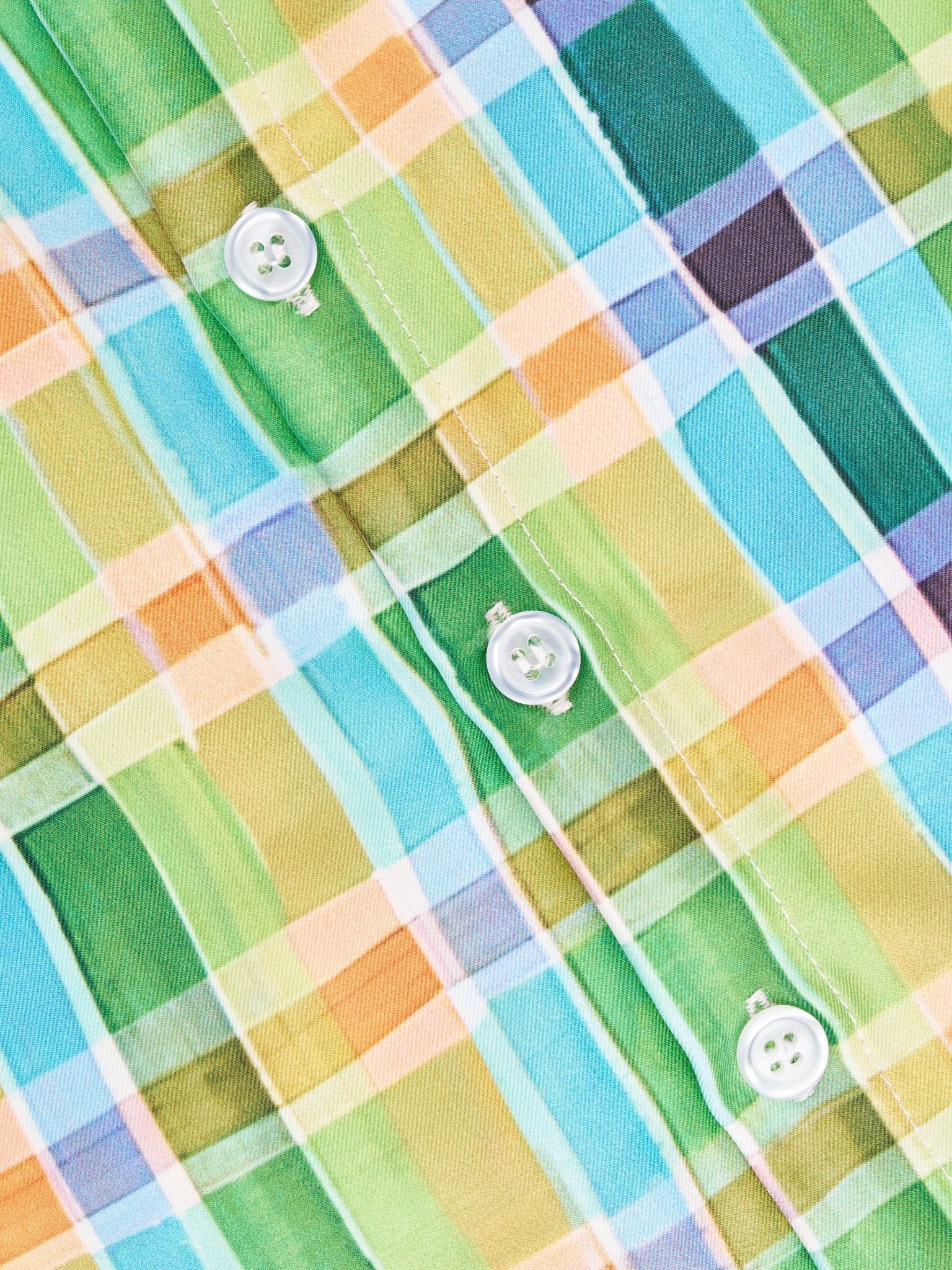 Summer Plaid Polo - Marie Nicole Clothing