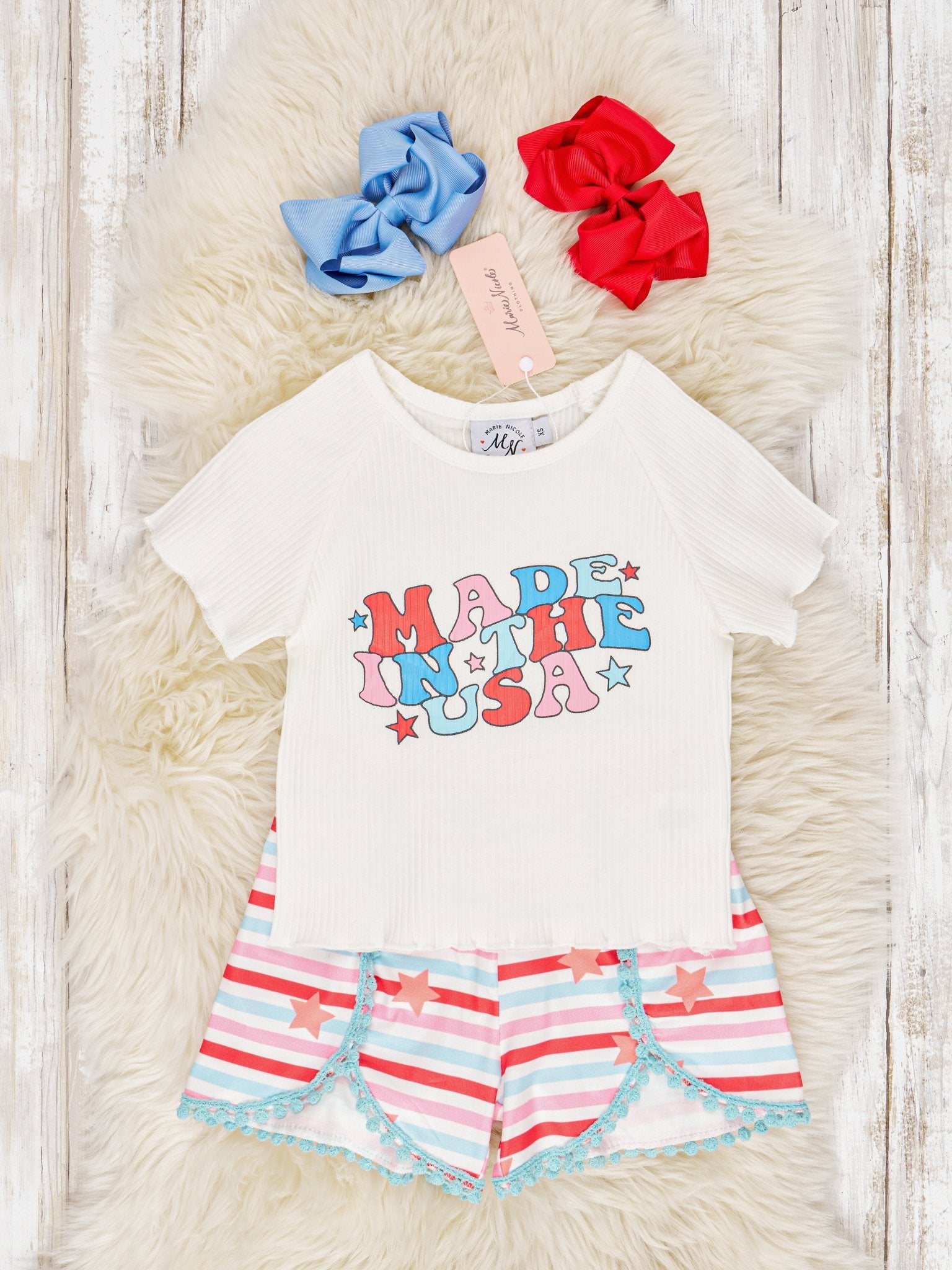 "Made In USA" Outfit - Marie Nicole Clothing