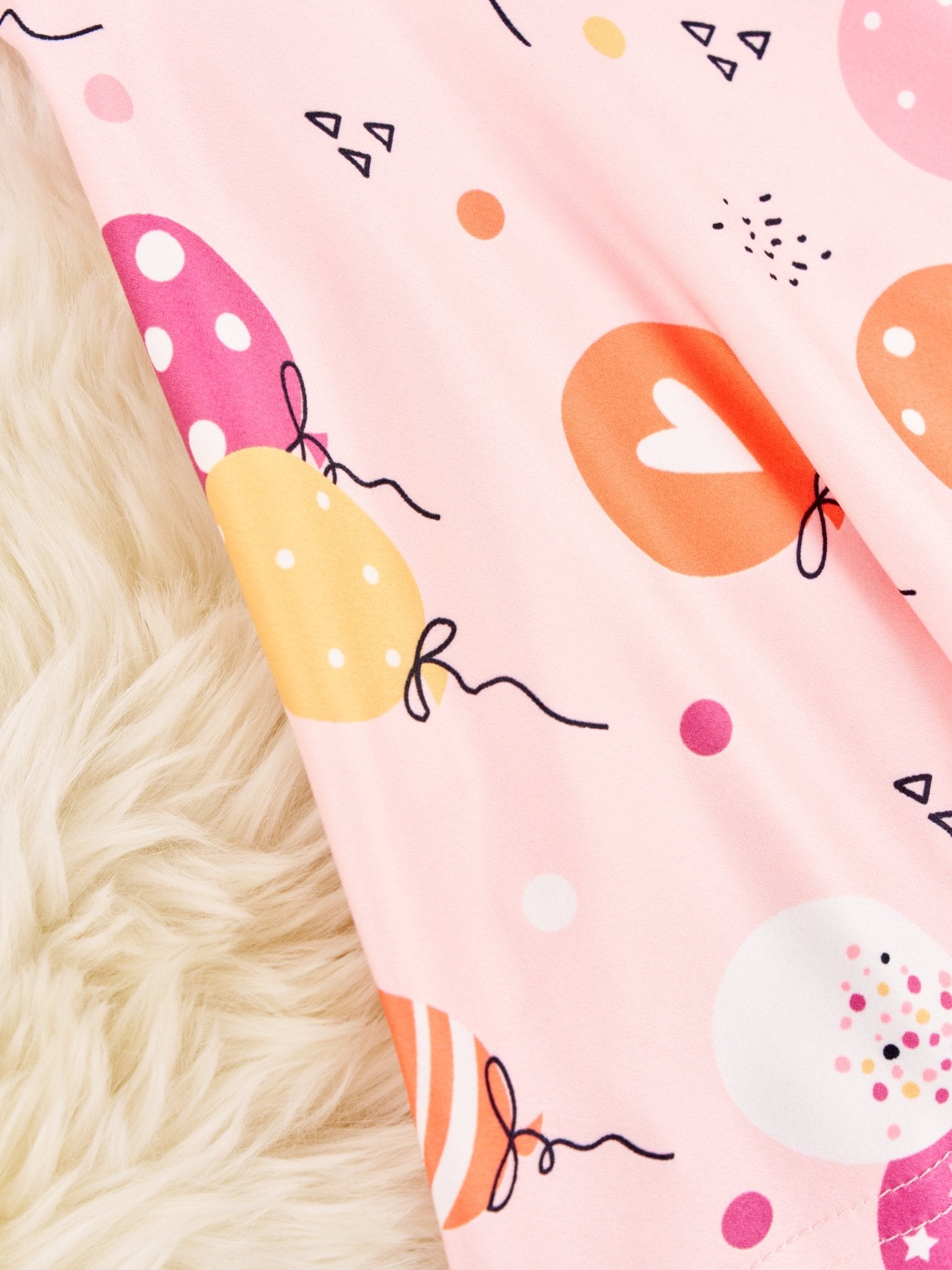 Balloon Ruffle Swing Dress - Marie Nicole Clothing