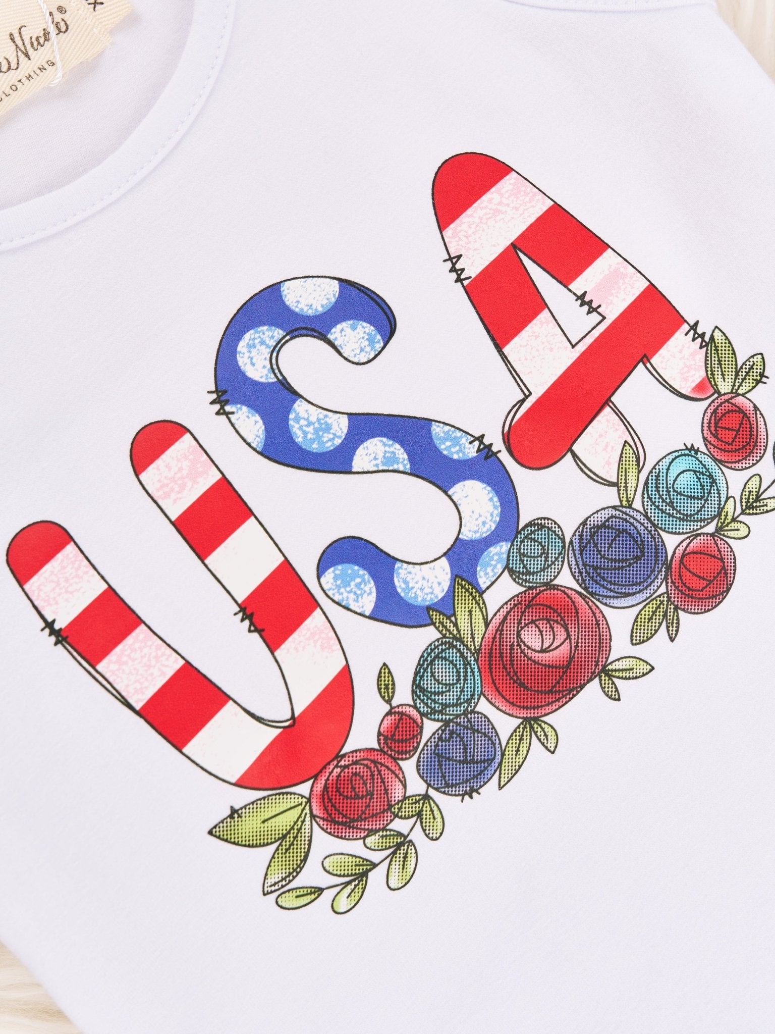 "USA" Tank Outfit - Marie Nicole Clothing