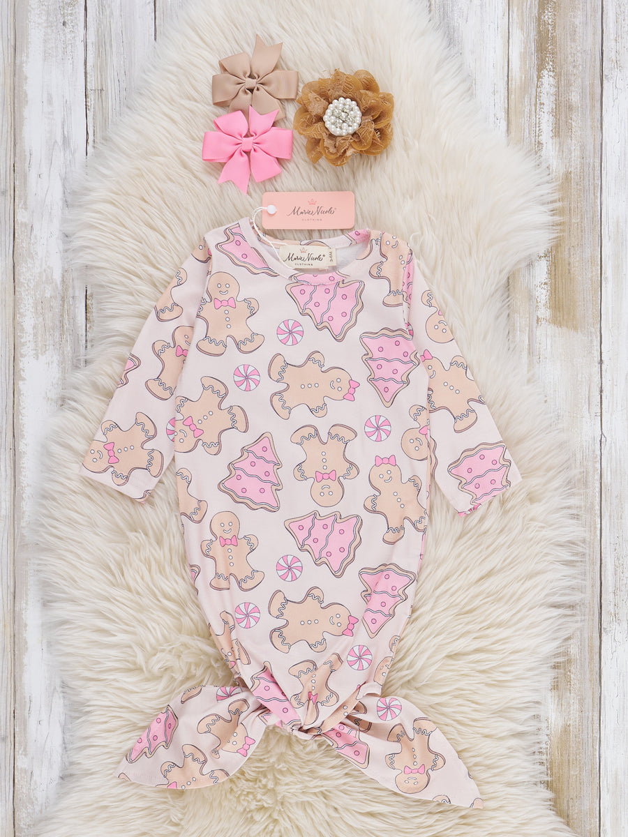 Gingerbread Forest Knot Gown - Marie Nicole Clothing