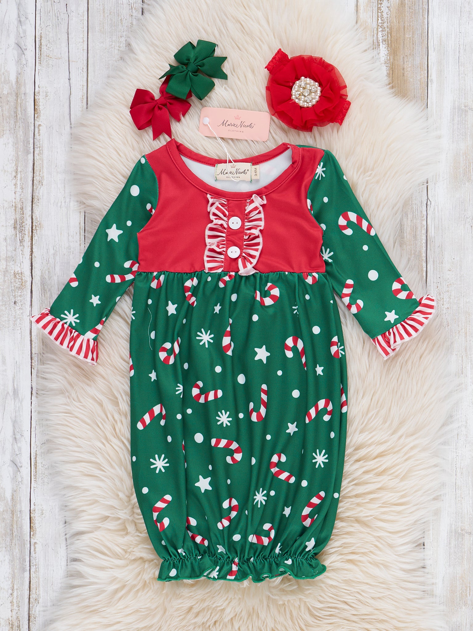 marie nicole christmas dress Red Sequin Christmas Tree Dress