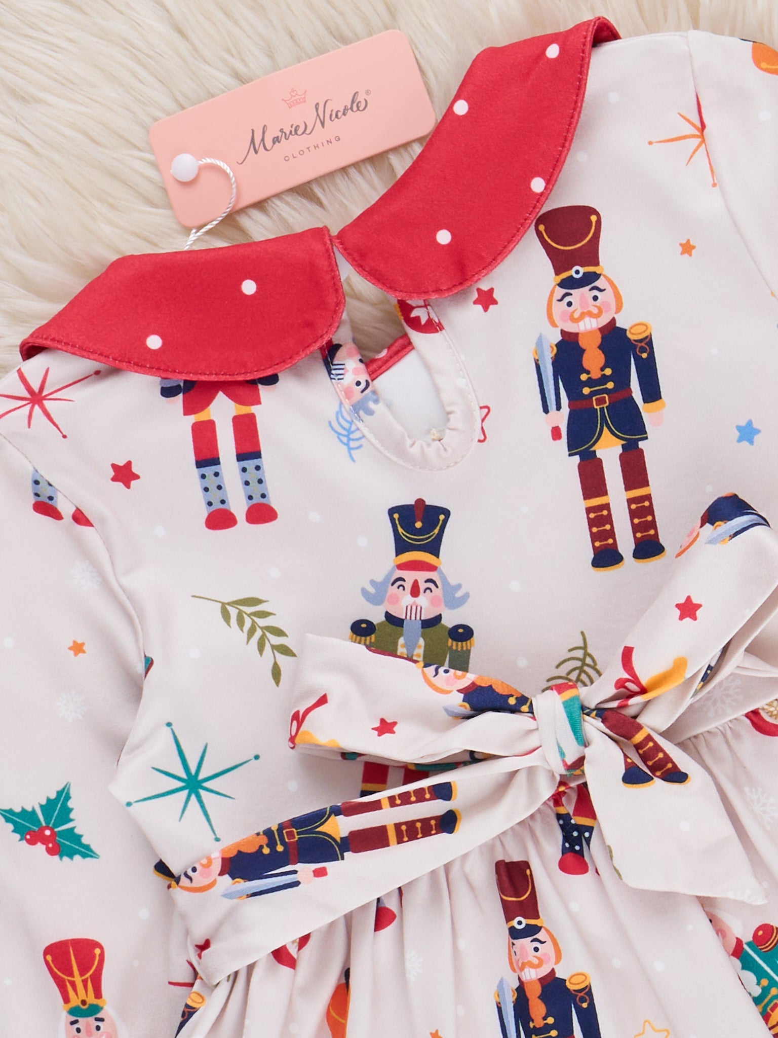 Infant Girl Christmas Characters Dress Nutcracker Dreams Dress Marie Nicole XXXS(6/12mos) Infant Girl Christmas Characters Dress Nutcracker Dreams Dress Marie Nicole XXXS(6/12mos)