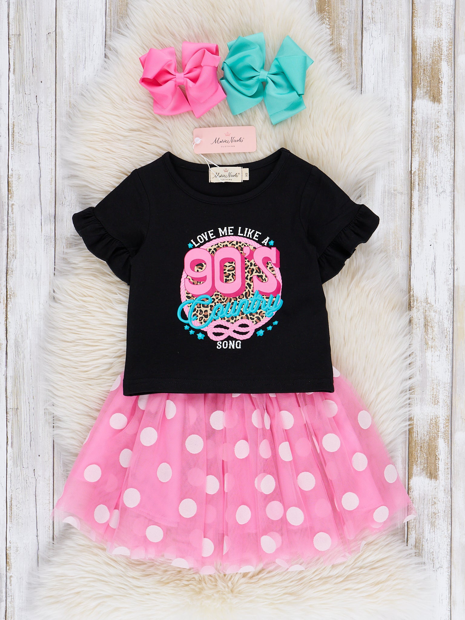 country song about a black dress 90's Country Song Outfit w/ Tulle Skirt
