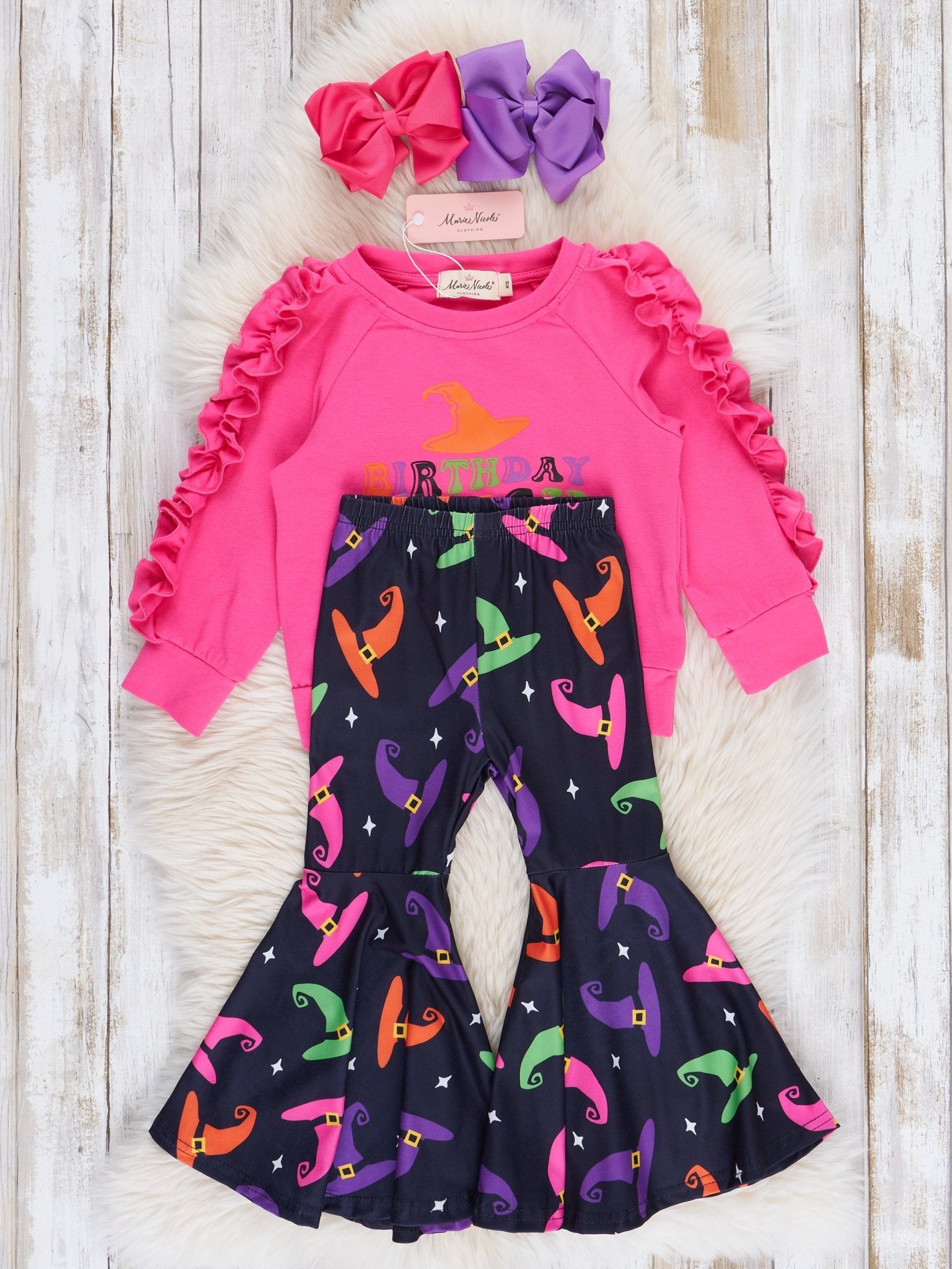 Birthday Witch Bell Bottom Outfit - Marie Nicole Clothing
