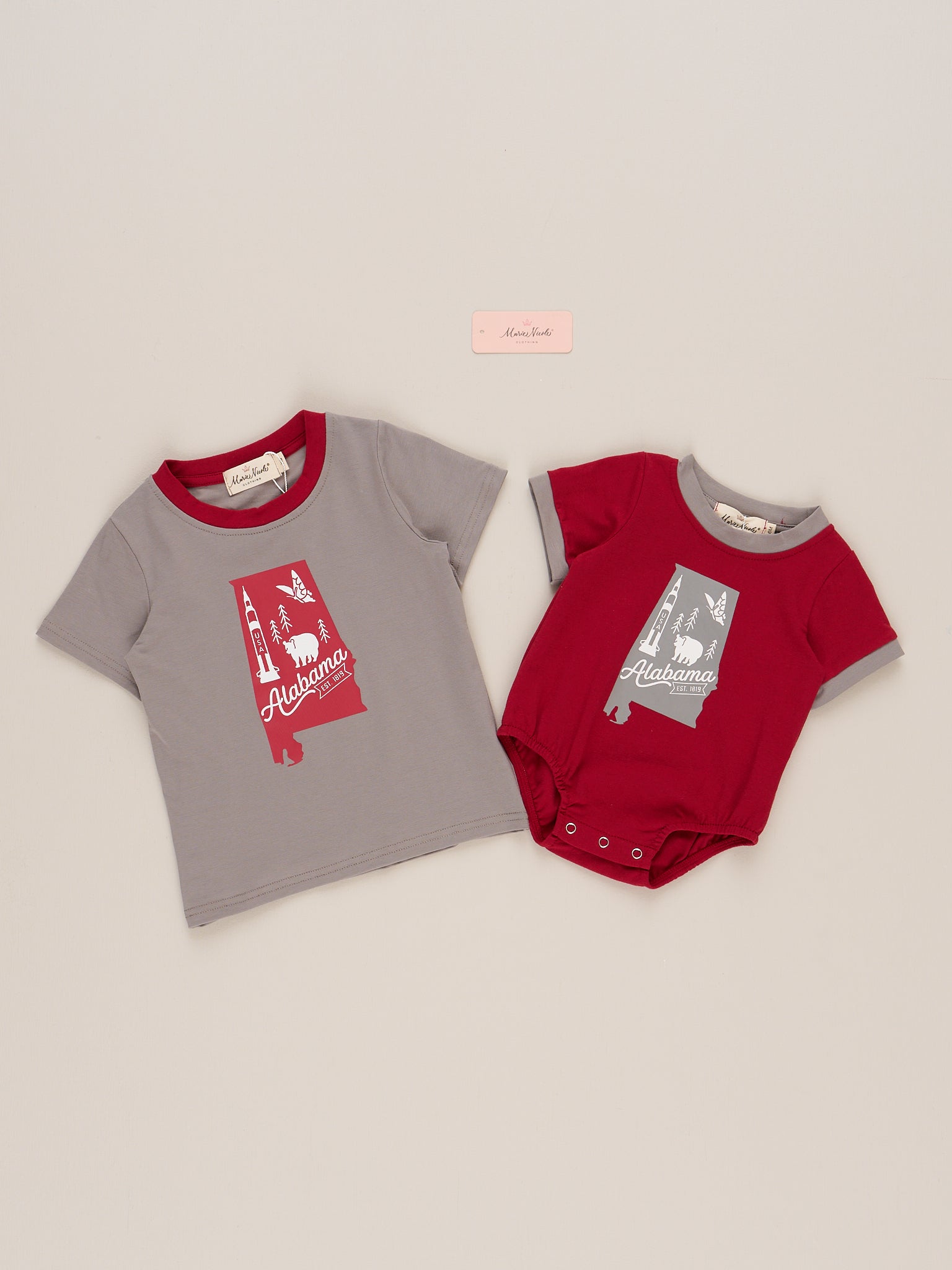 State of Alabama Graphic Shirt - Marie Nicole Clothing